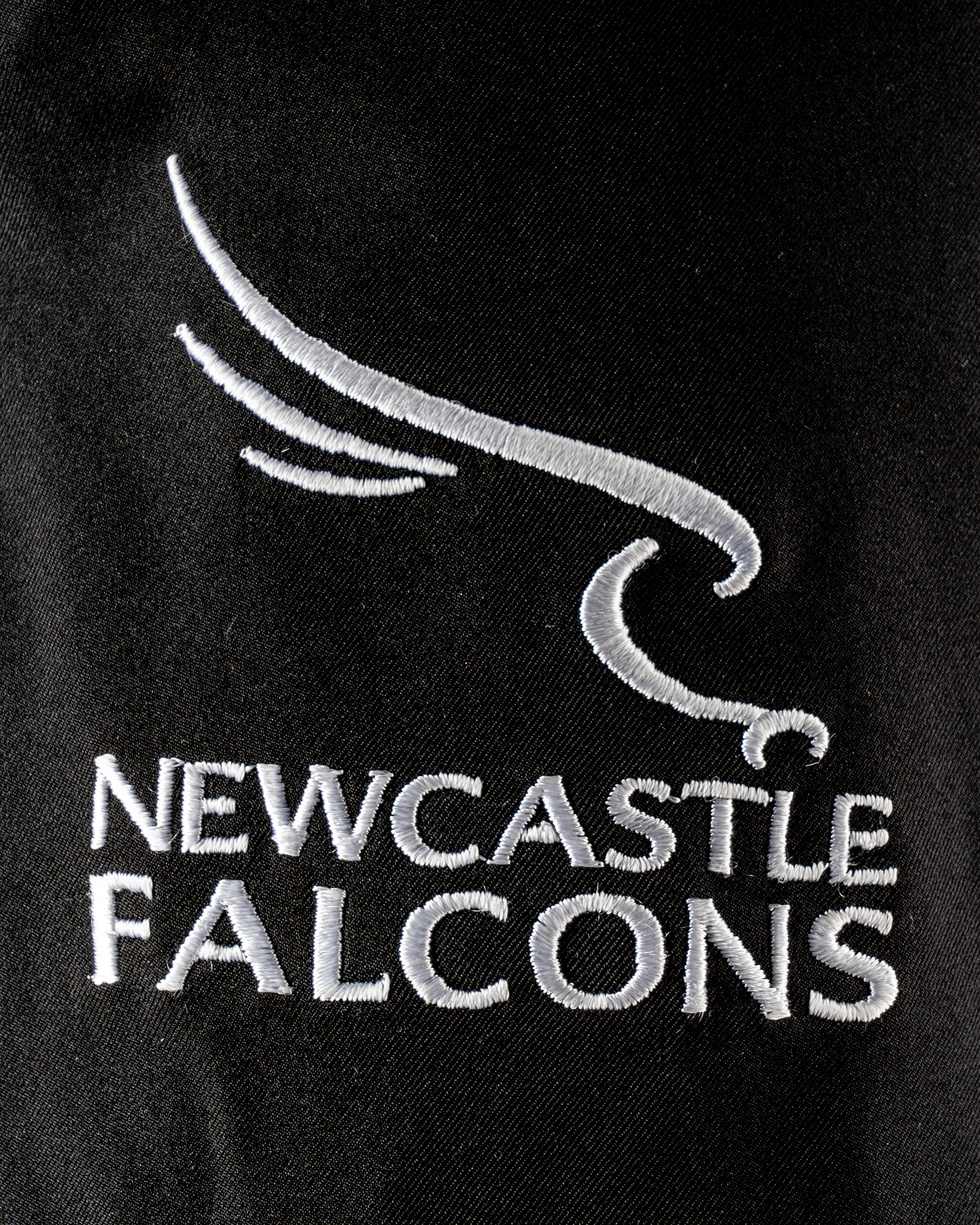 Newcastle Falcons 24/25 Quadrigo Youth Gym Shorts -Black