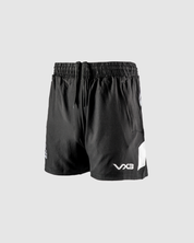 Newcastle Falcons 24/25 Quadrigo Youth Gym Shorts -Black