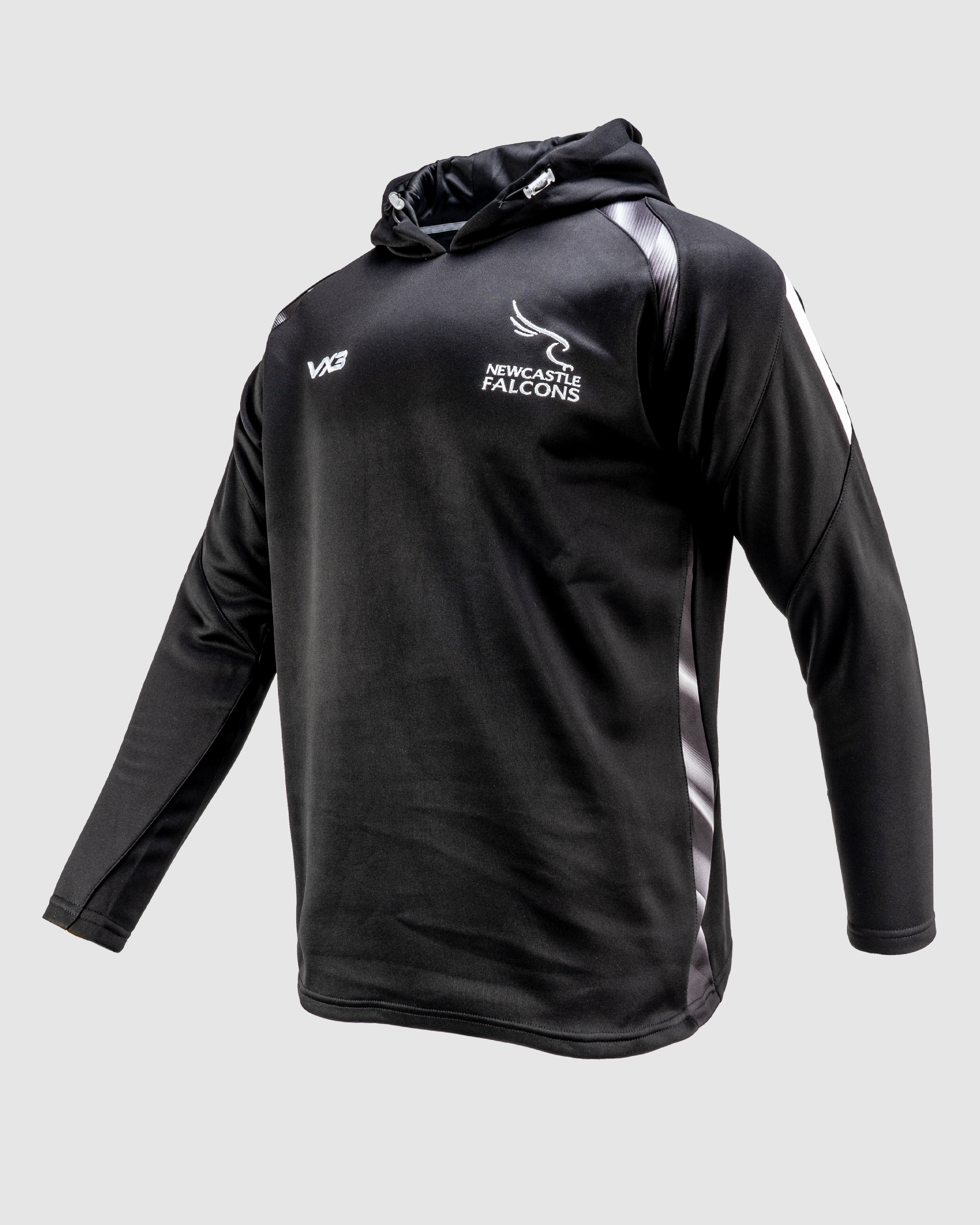 Newcastle Falcons 24/25 Training Hoodie -Black