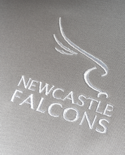 Newcastle Falcons 24/25 Training Hoodie-Light Grey