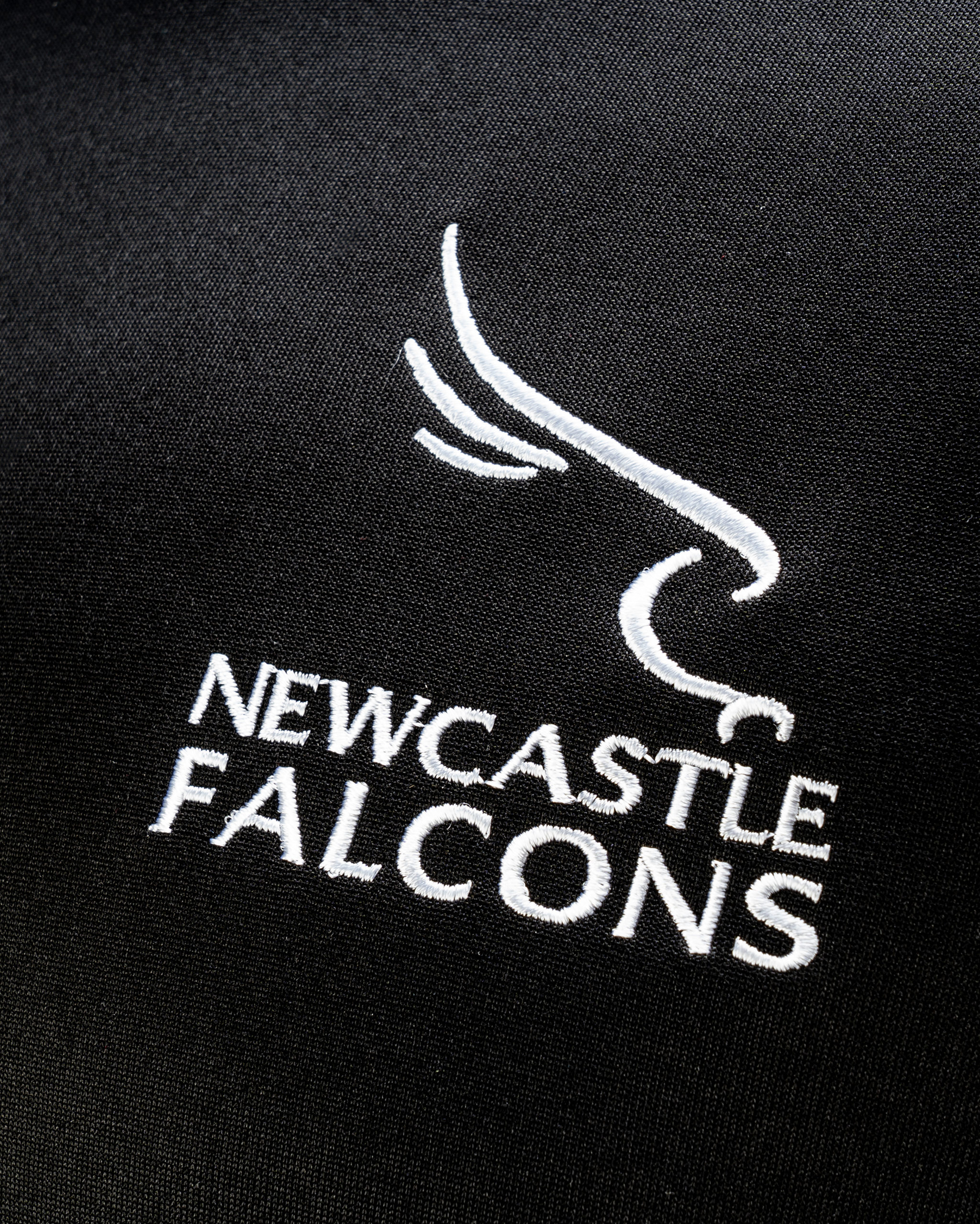 Newcastle Falcons 24/25 Training Sweatshirt-Black