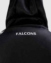 Newcastle Falcons 24/25 Youth Zip Up Hoodie- Black