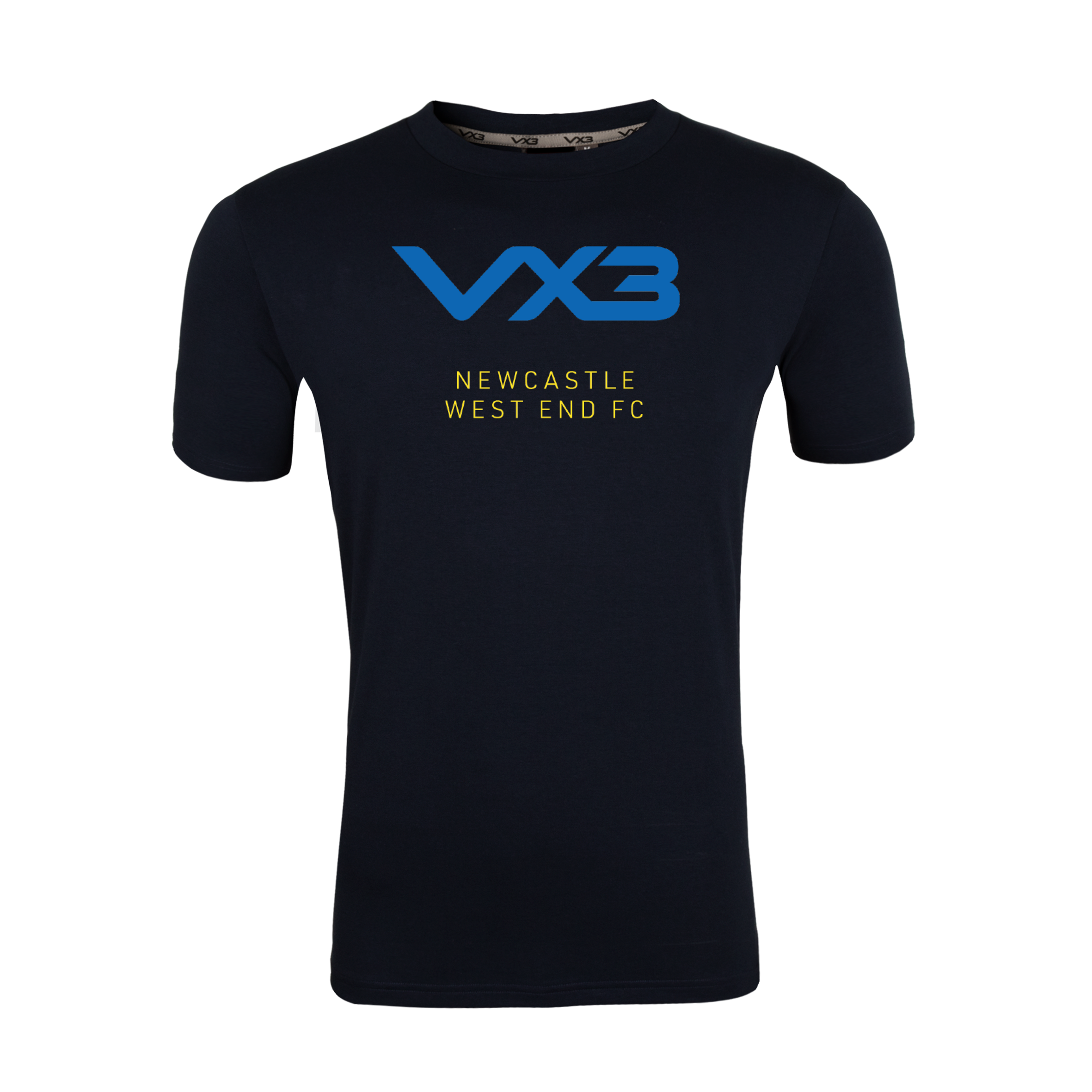 Newcastle West End FC Navy Invicta Club Tee