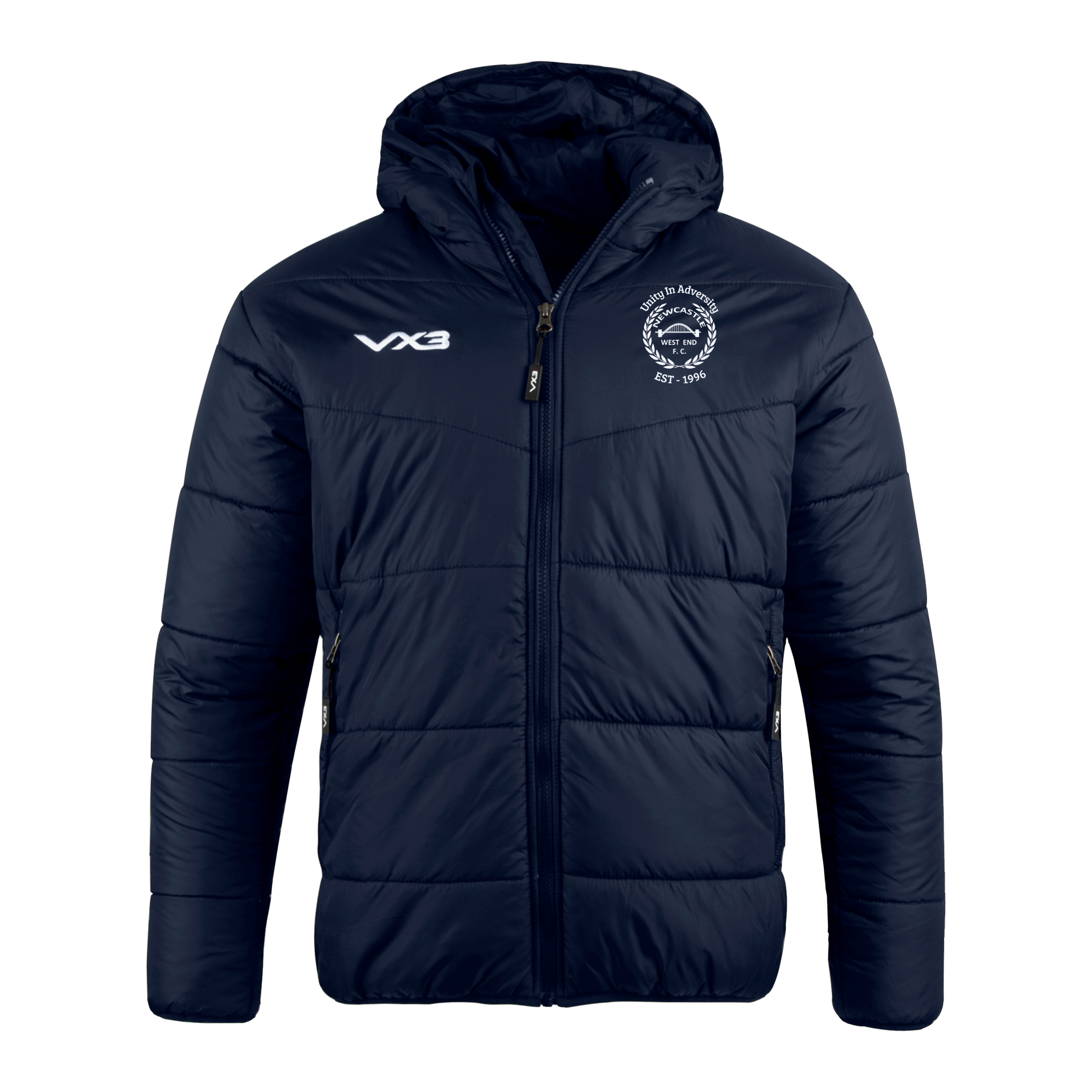 Newcastle West End FC Lorica Quilted Jacket