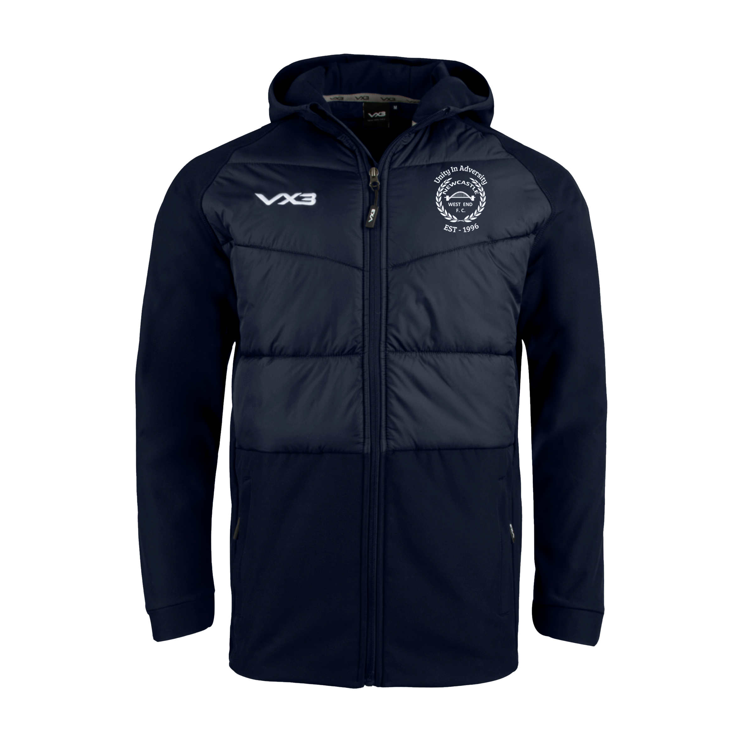 Newcastle West End FC Tempest Hybrid Jacket
