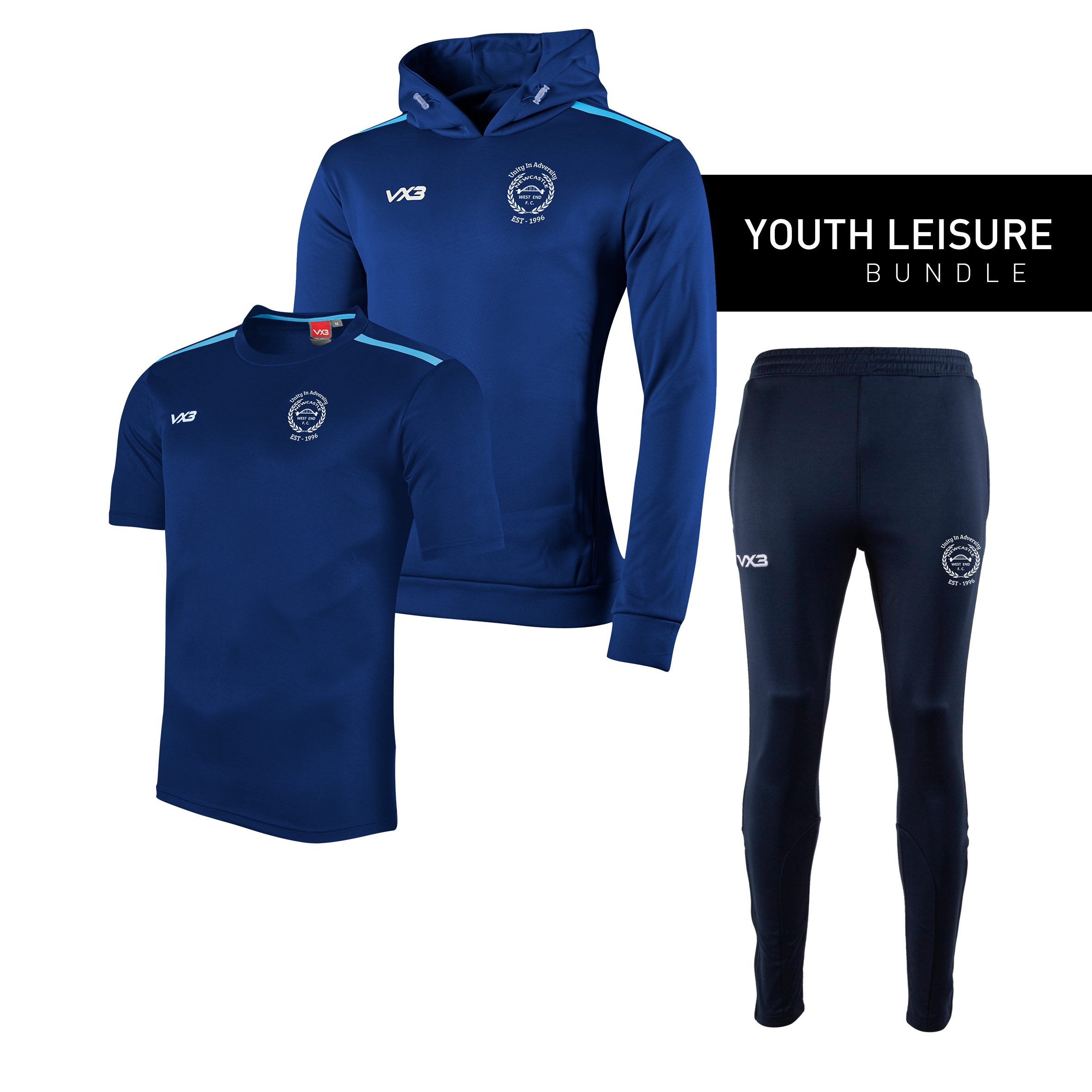 Newcastle West End FC Youth Leisure Bundle