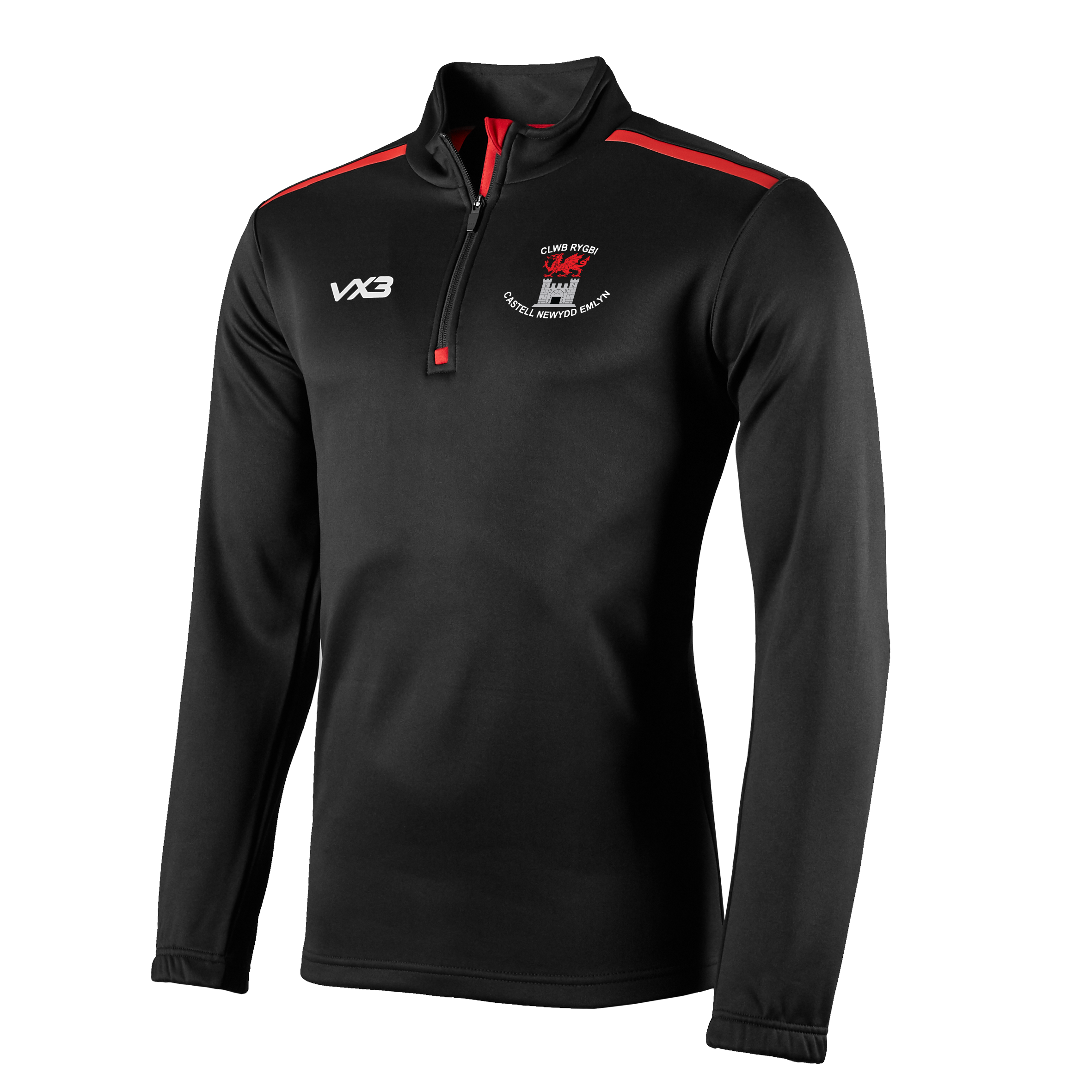 Newcastle Emlyn RFC Fortis Youth Quarter Zip Sweat