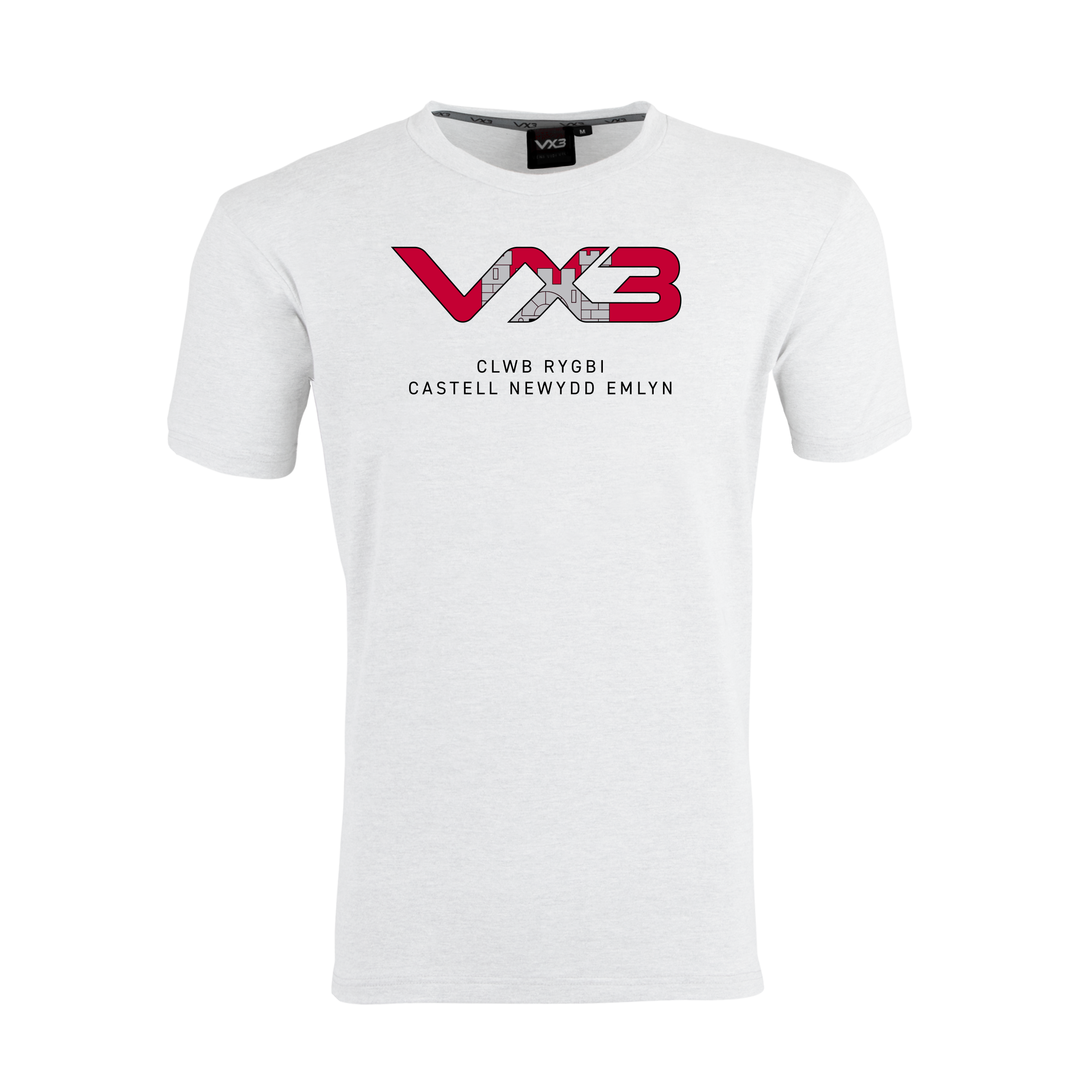 Newcastle Emlyn RFC White Invicta Club Tee