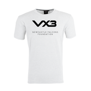 Newcastle Falcons - Foundation Coaching Camps White Invicta Club Tee