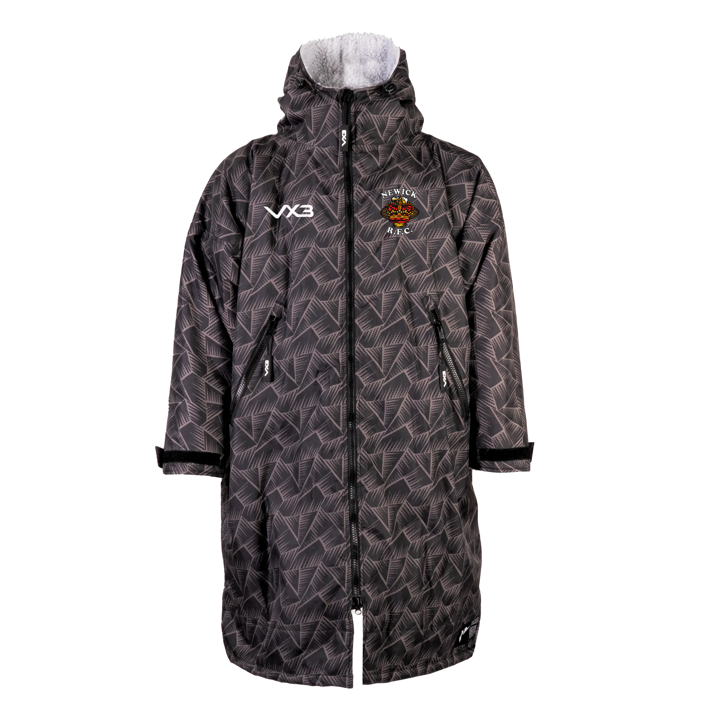 Newick RFC Duro Elite Sports Robe Storm/Grey Kids