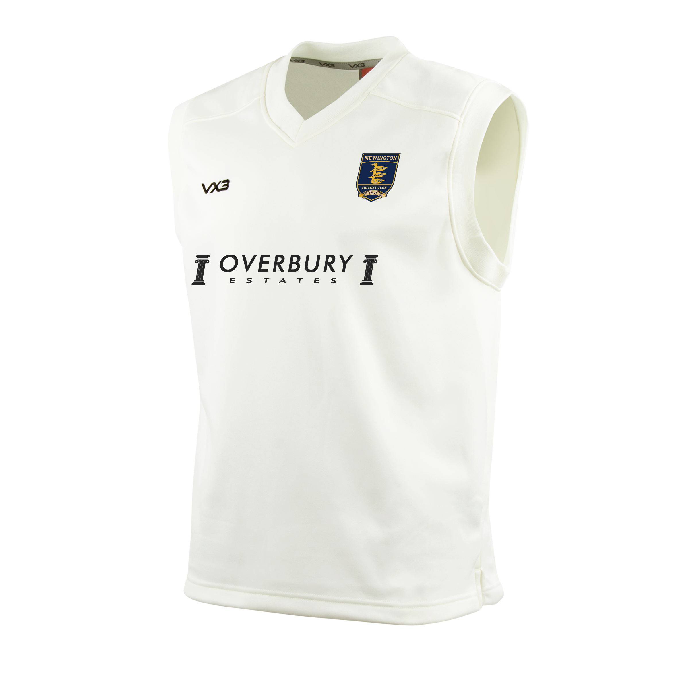 Newington Cricket Club Cricket Whites Slipover Elite