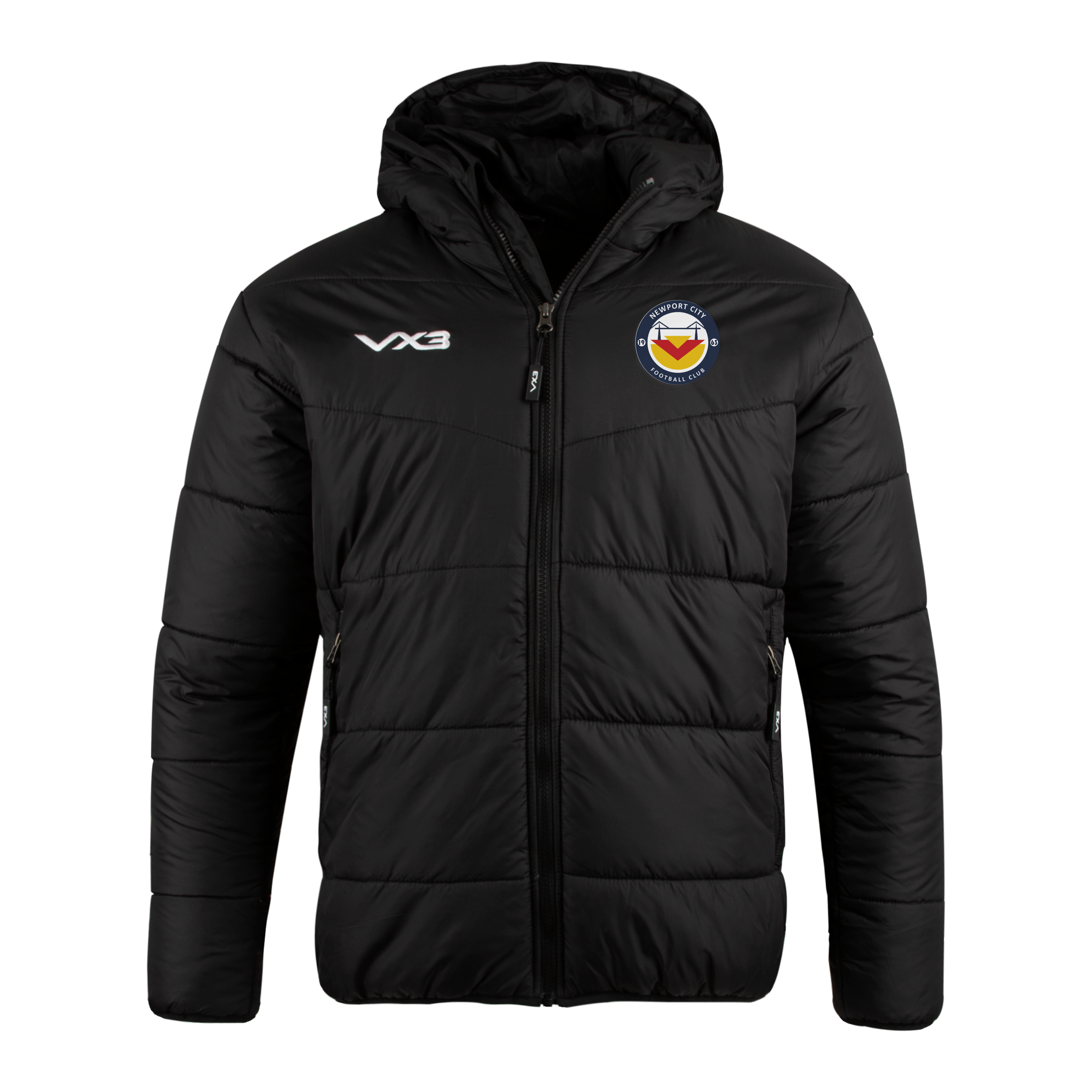 Newport City FC Lorica Quilted Jacket Youth