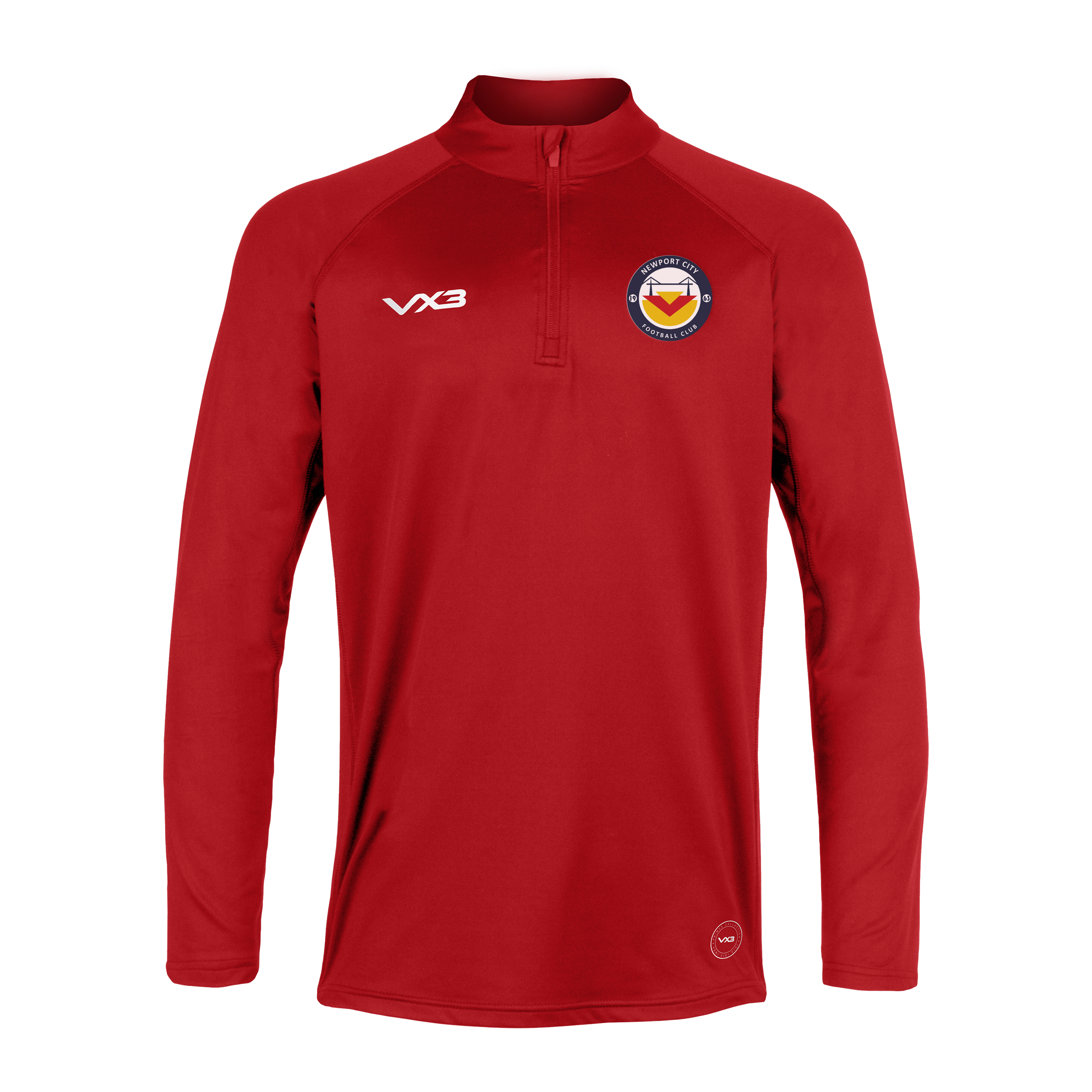 Newport City FC Red Primus Quarter Zip