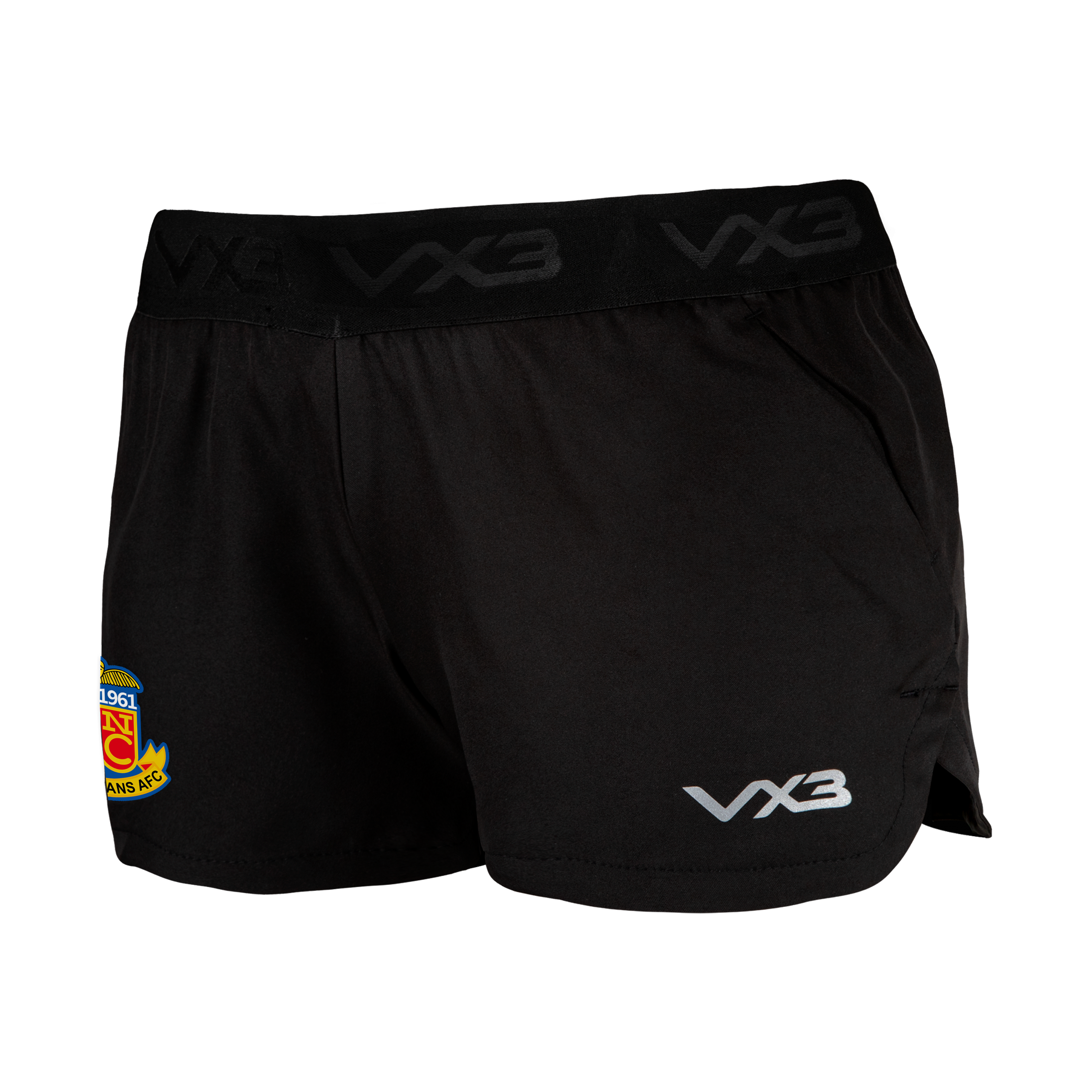 Newport Corinthians FC Clarus Women's Running Short Black