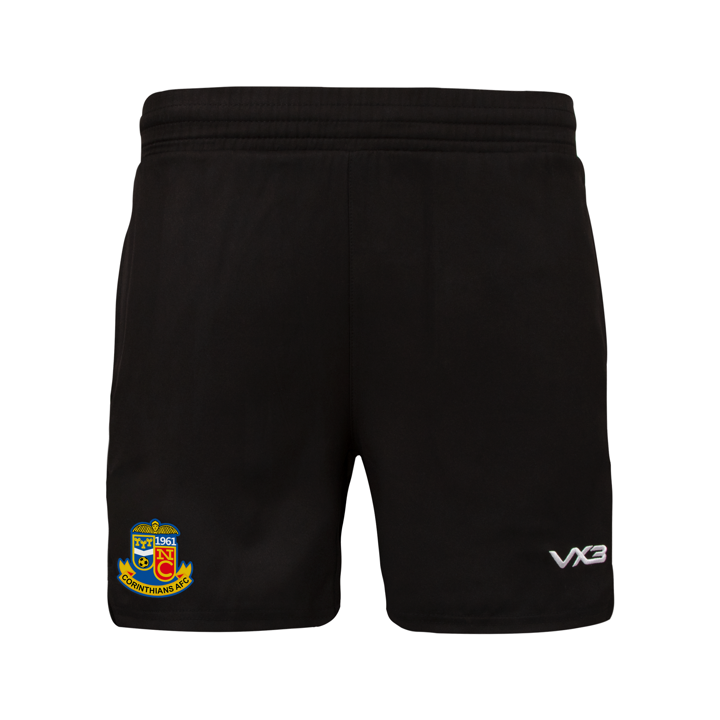 Newport Corinthians FC Ludus Youth Gym Shorts Black