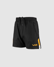 Newport County AFC 24/25 Quadrigo Gym Shorts-Black/Amber/White