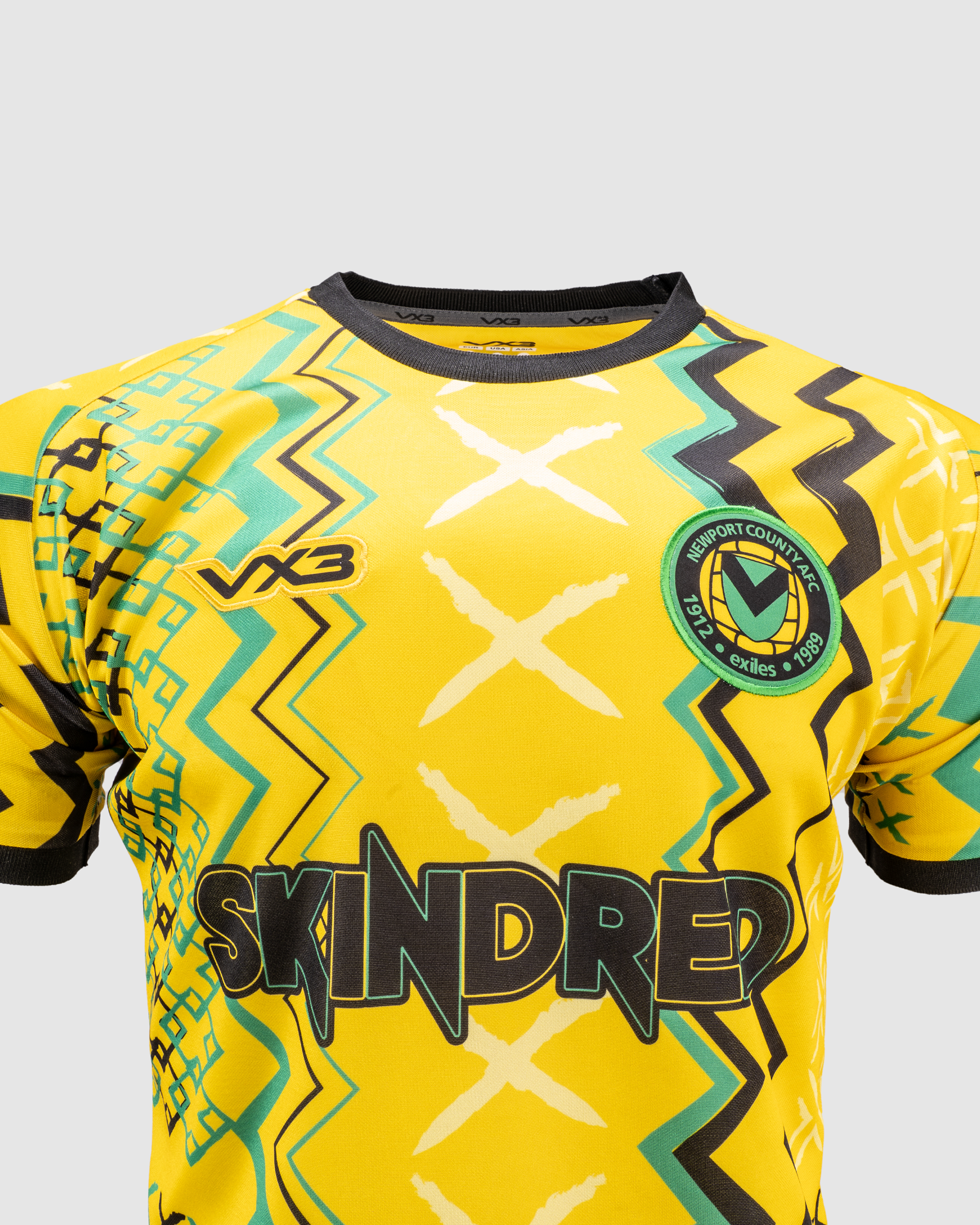 Newport County AFC 24/25 Skindred GK Shirt SS Replica Youth
