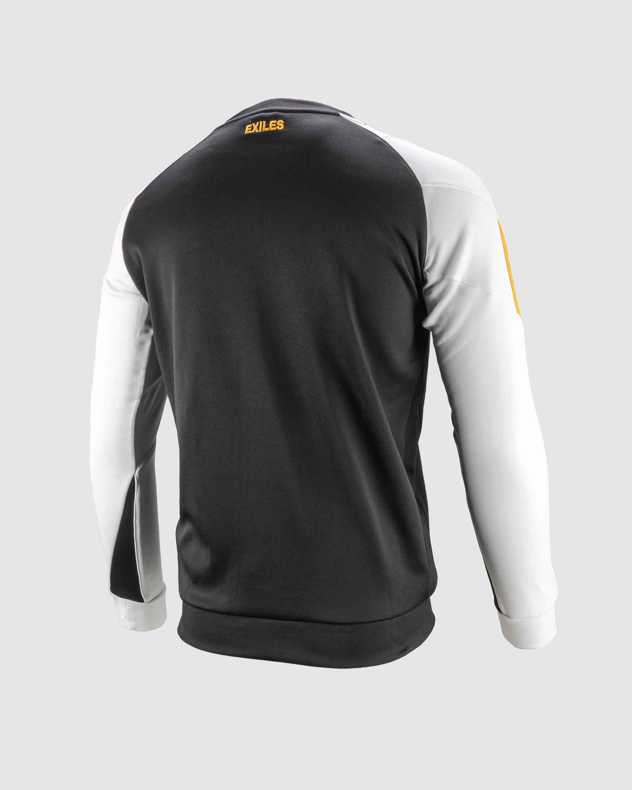 Newport-County-AFC-24-25-Training-Sweatshirt-Black-White-Amber-allt1.png