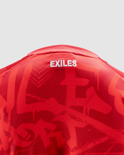 Newport County AFC 24/25 Warm Up Tee Youth-Red/White