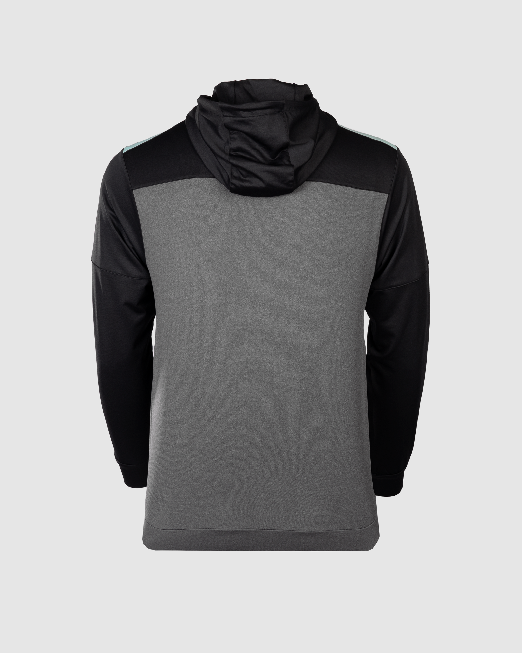 Newport County AFC Zip Up Hoodie Grey/Black/Mint 23/24 Youth