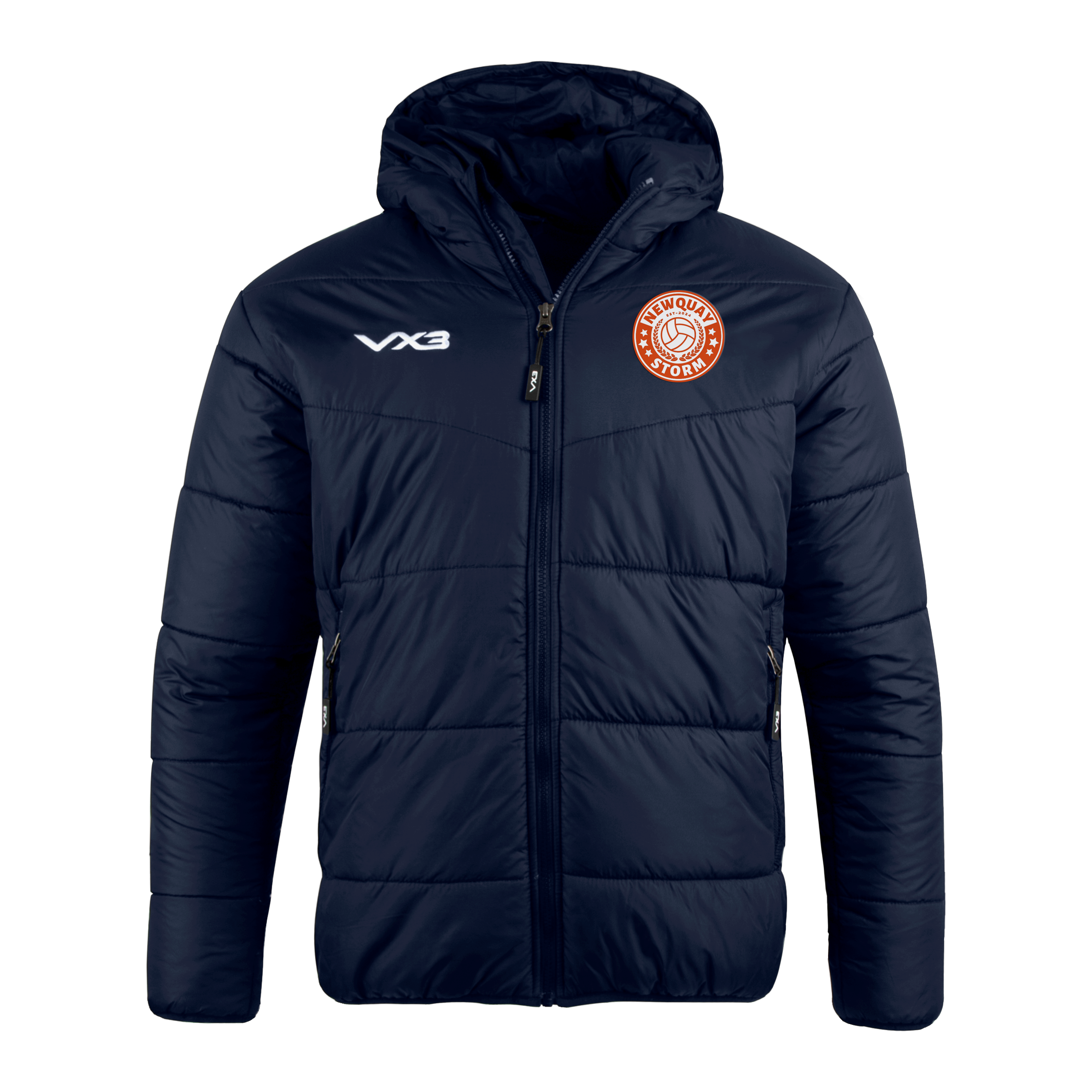 Newquay Storm Netball Lorica Quilted Jacket