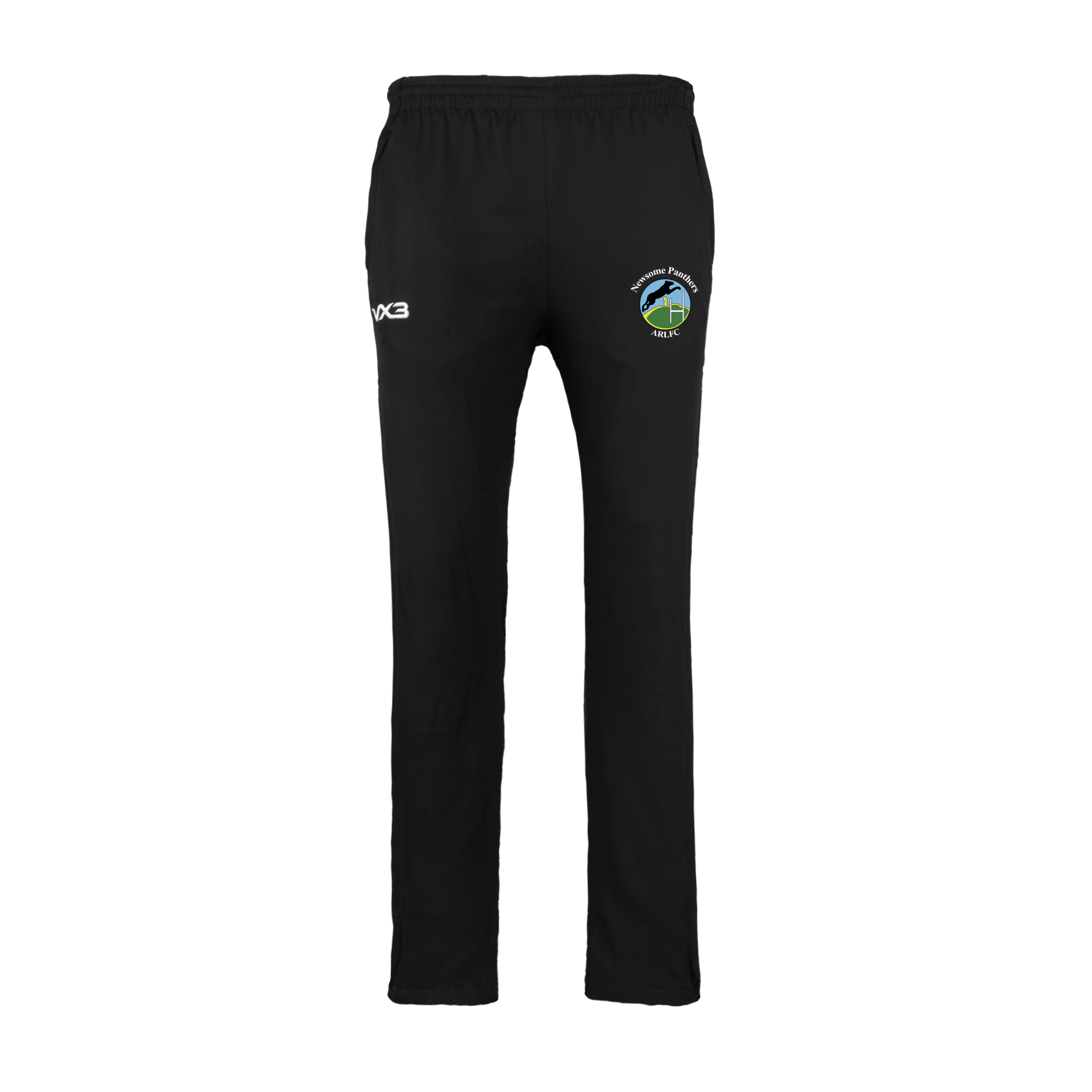 Newsome Panthers Braca Trackpant Black Youth