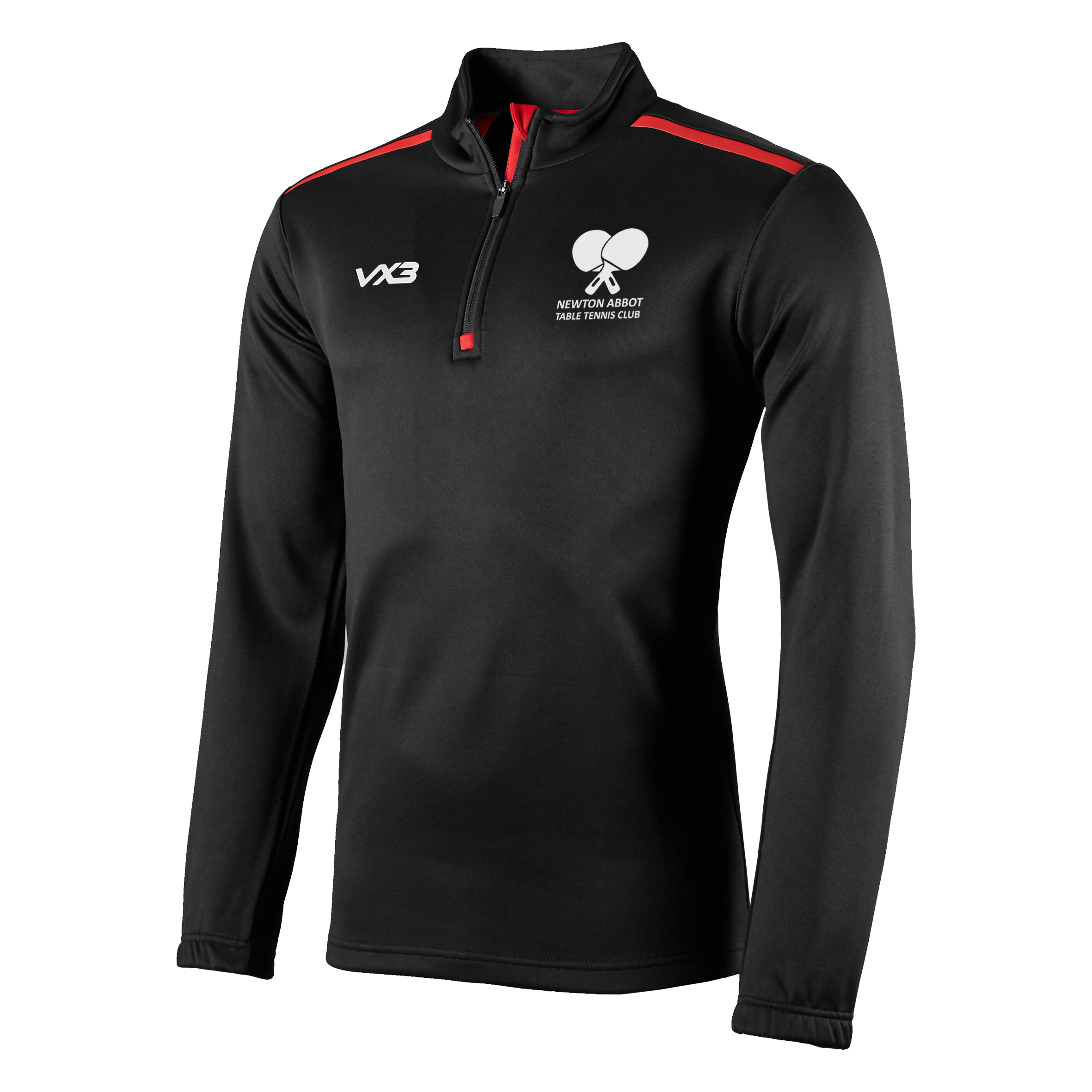 Newton Abbot Table Tennis Fortis Quarter Zip Sweat