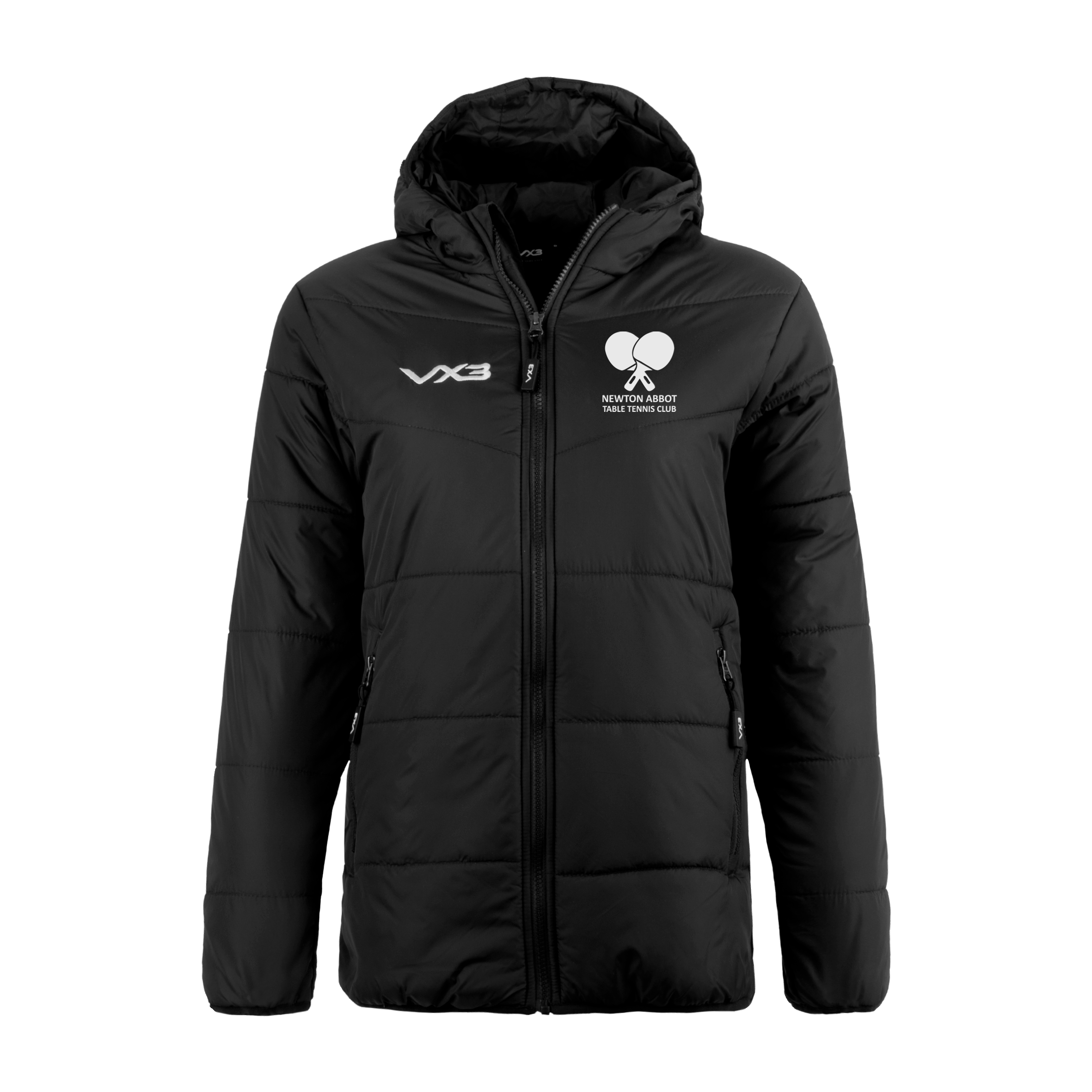 Newton Abbot Table Tennis Lorica Quilted Jacket Ladies