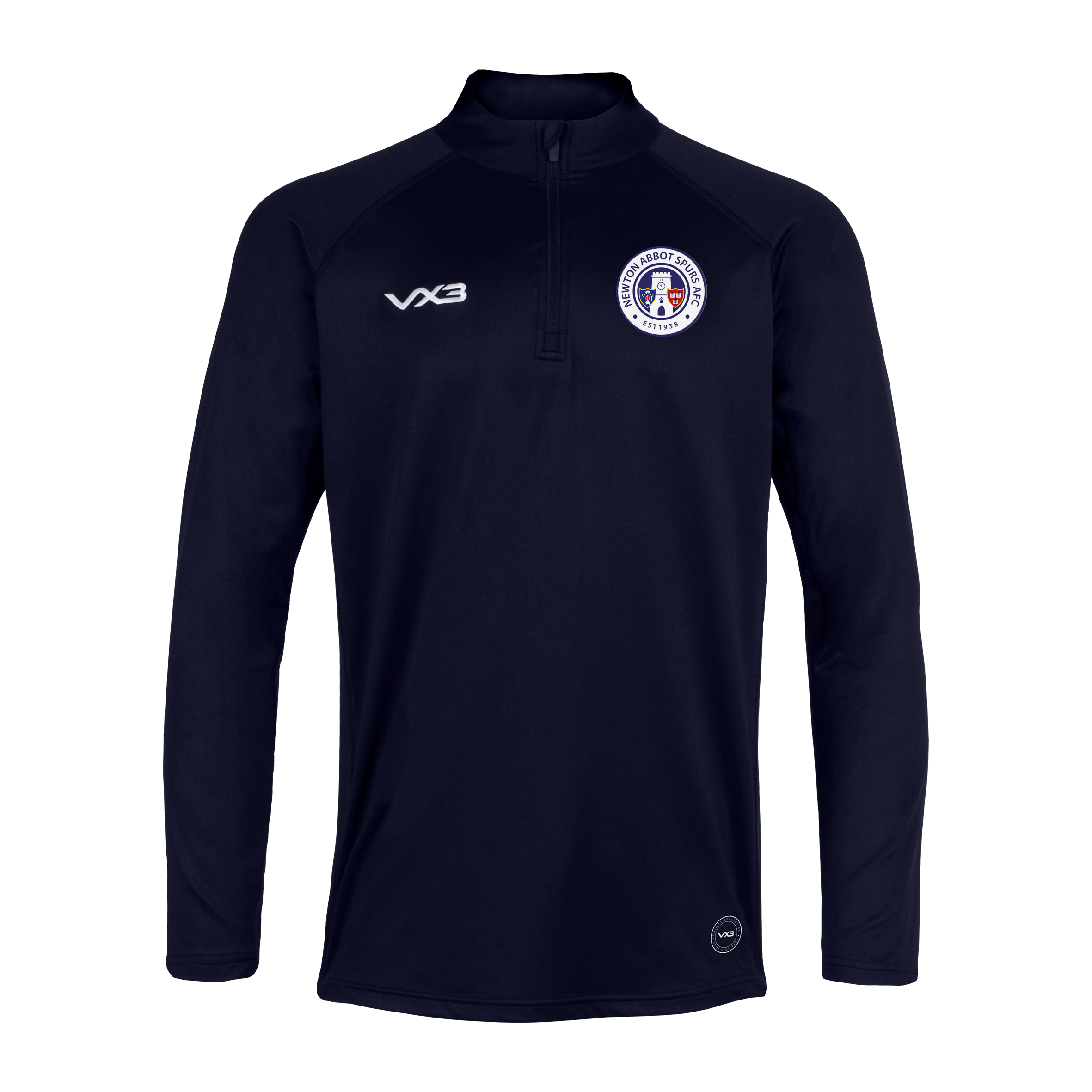 Newton Abbot Spurs AFC Navy Primus Quarter Zip