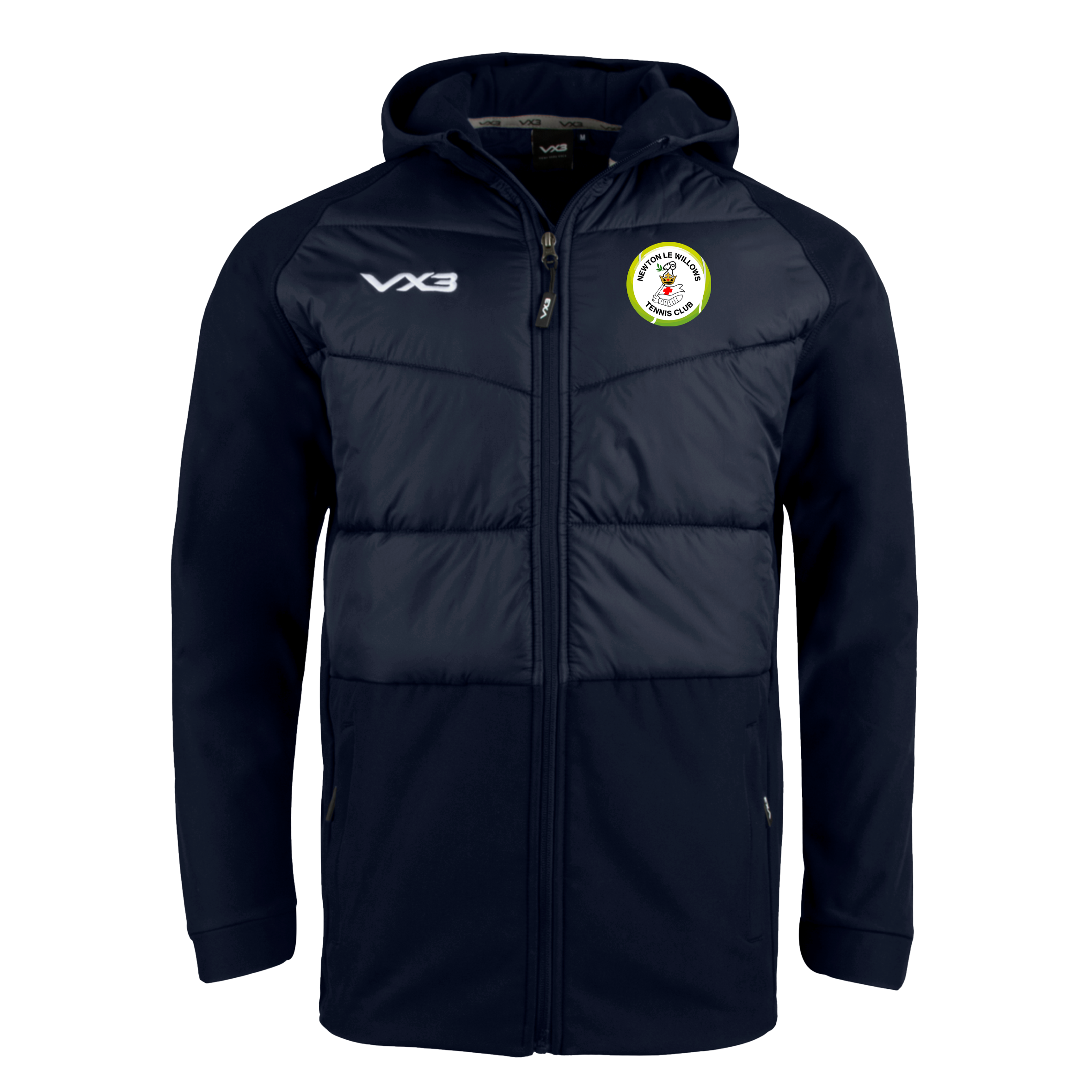 Newton Le Willows Tennis Club Tempest Hybrid Jacket