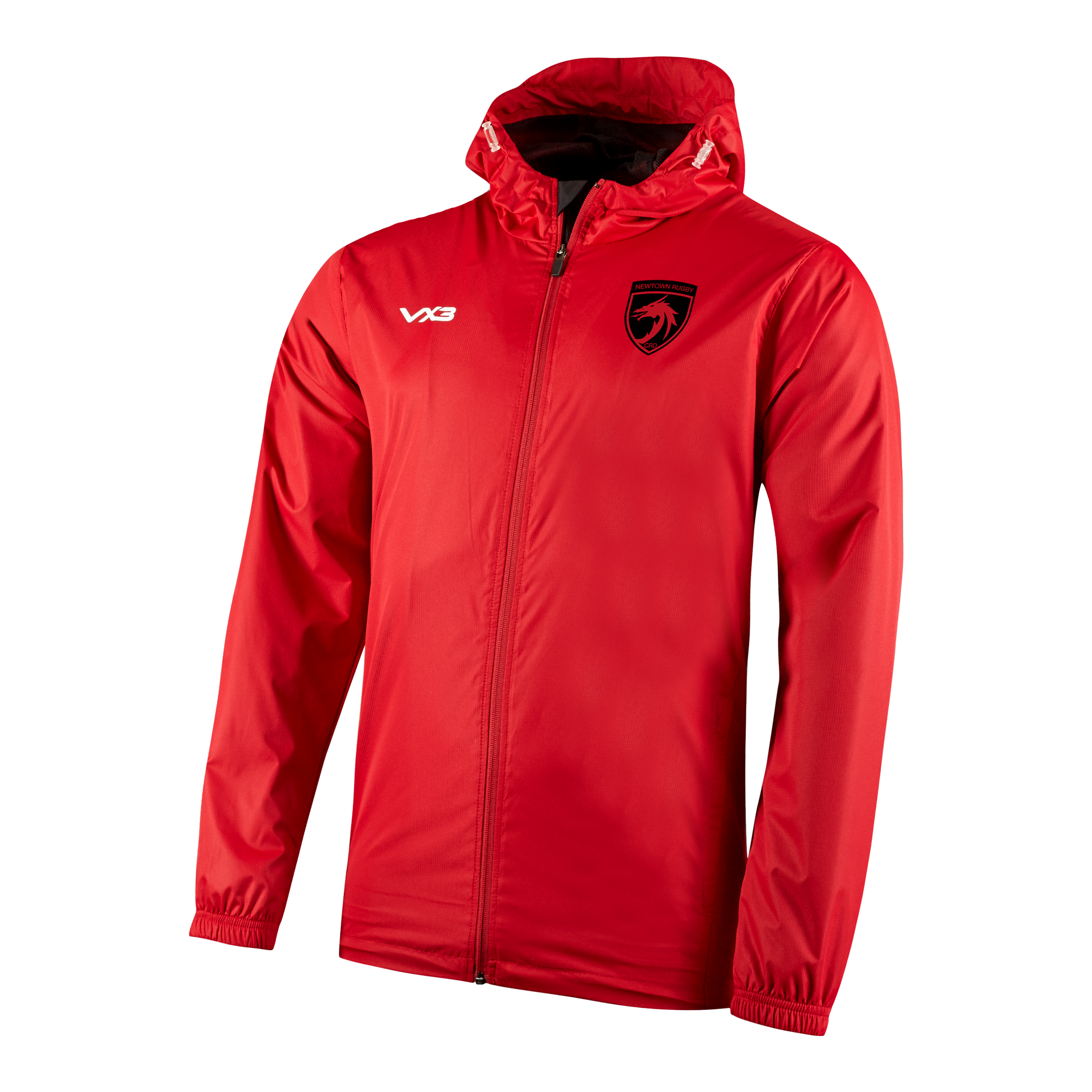 Newtown RFC Primus Rain Jacket Red