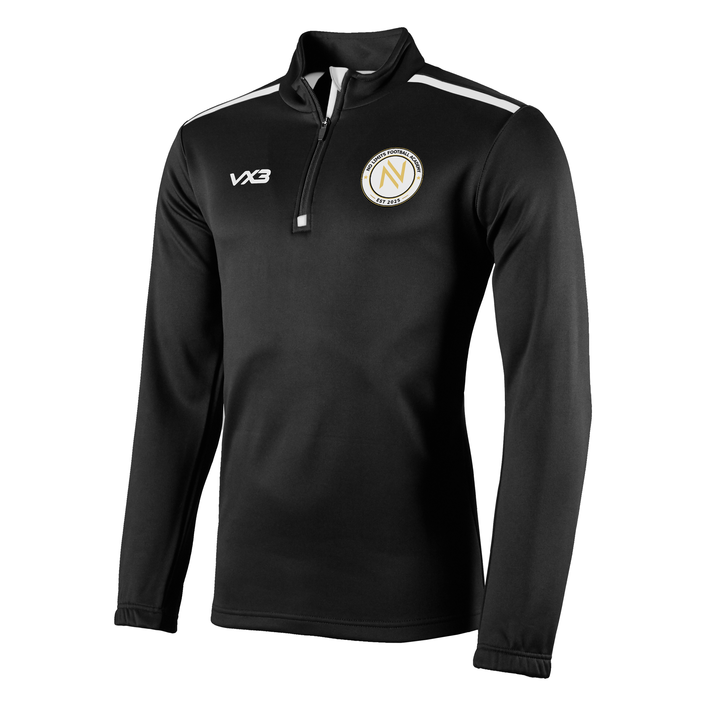 No Limits Football Academy Fortis Quarter Zip Sweat