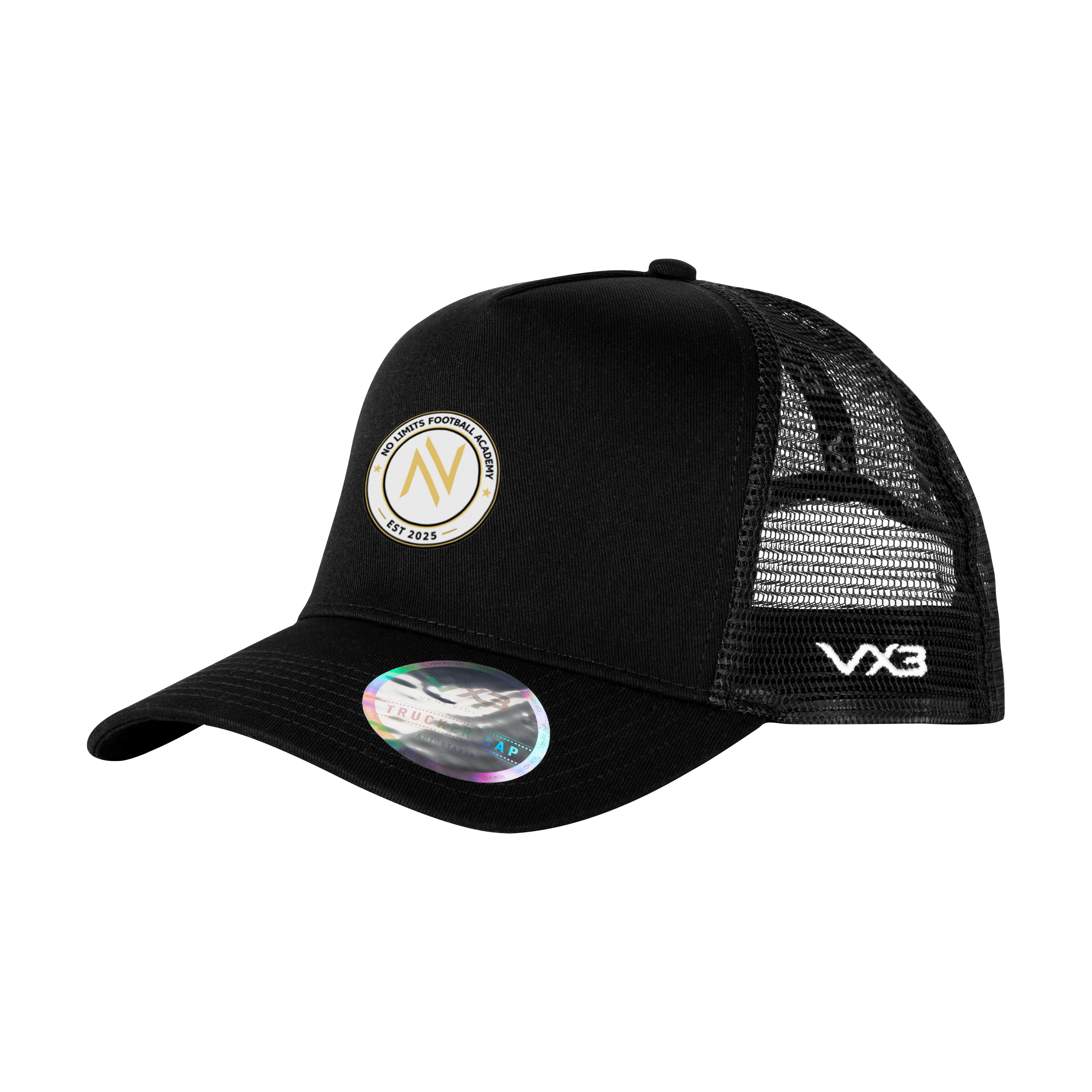 No Limits Football Academy Trucker Cap