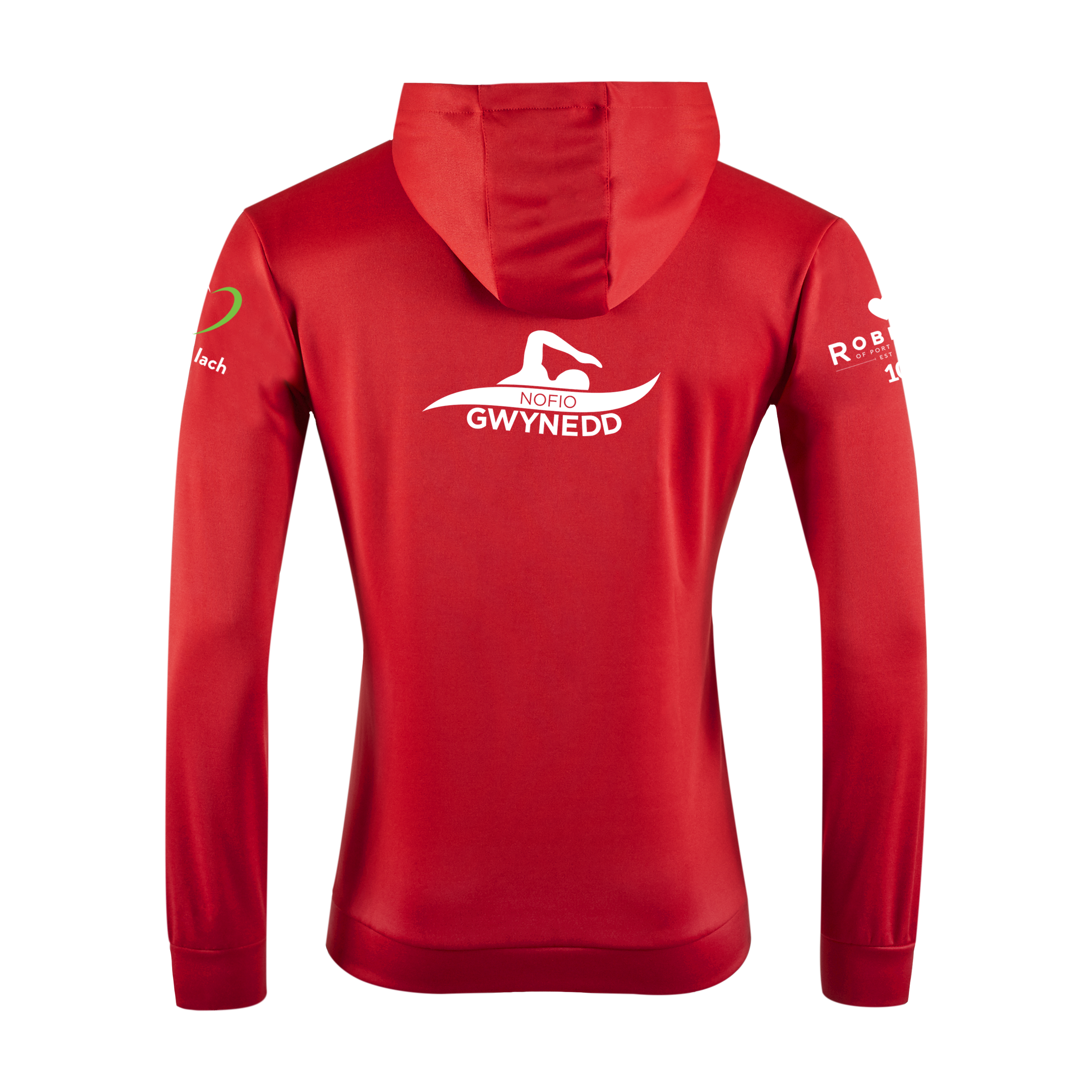 Nofio Gwynedd Performance Red Fortis Hoodie