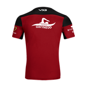 Nofio Gwynedd Performance Red Opus Tee Youth