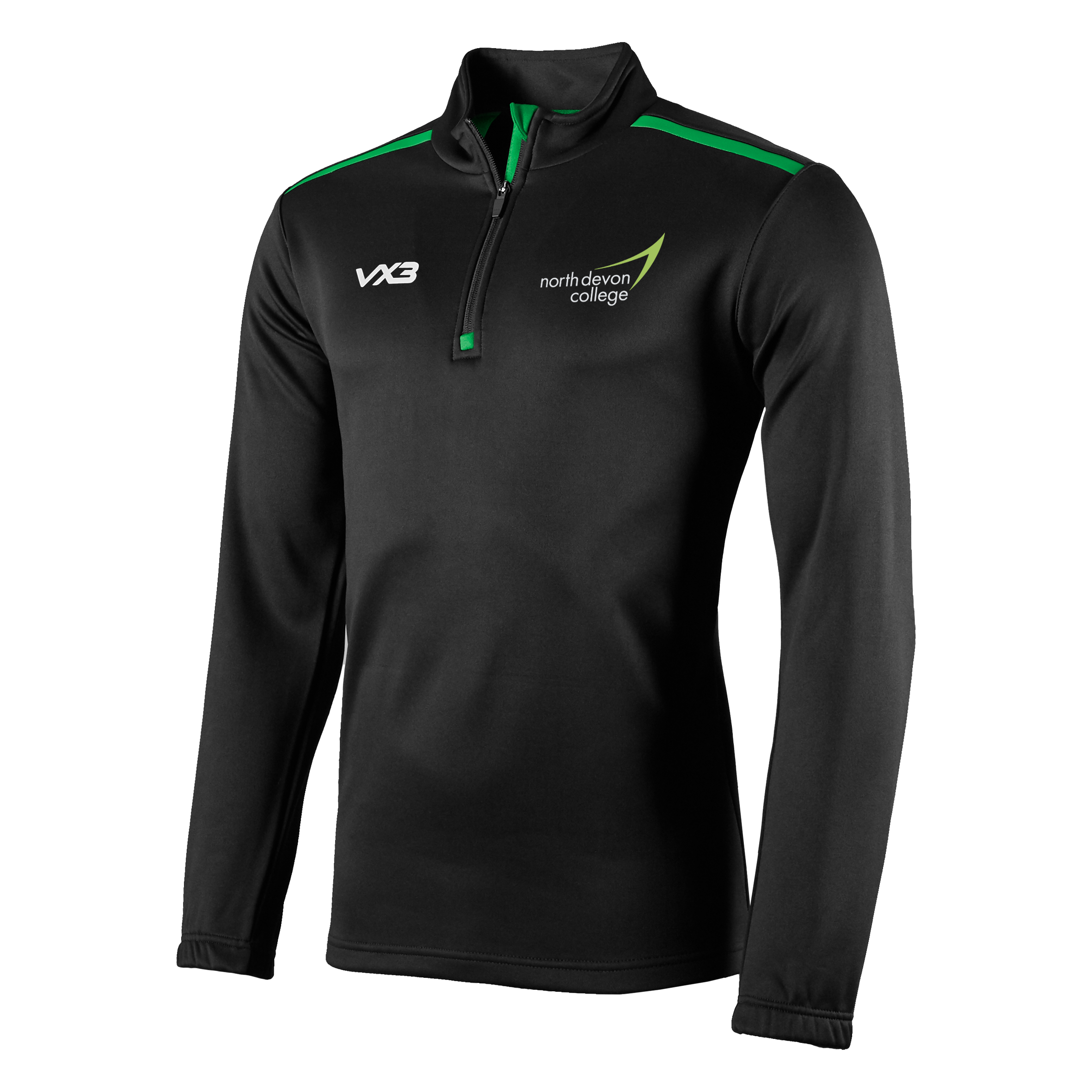 North Devon College Fortis Youth Quarter Zip Sweat