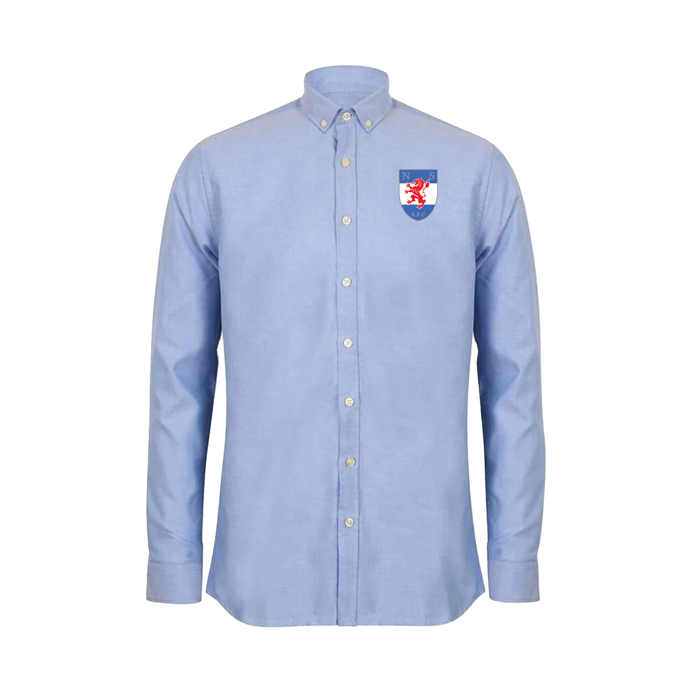 North Shields Rugby Club Henbury Blue Shirt L/S