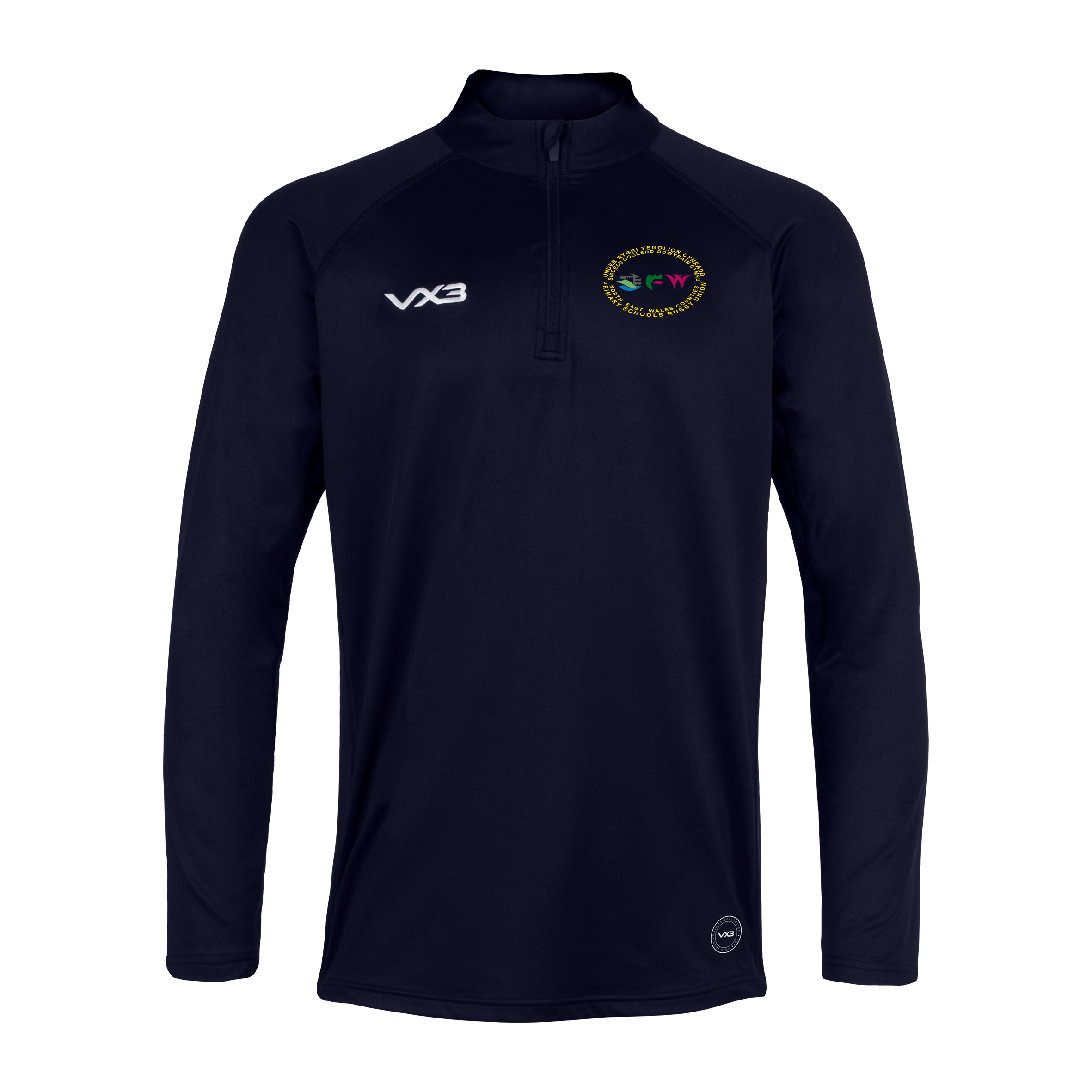 North East Wales Schools Rugby Primus Youth Quarter Zip