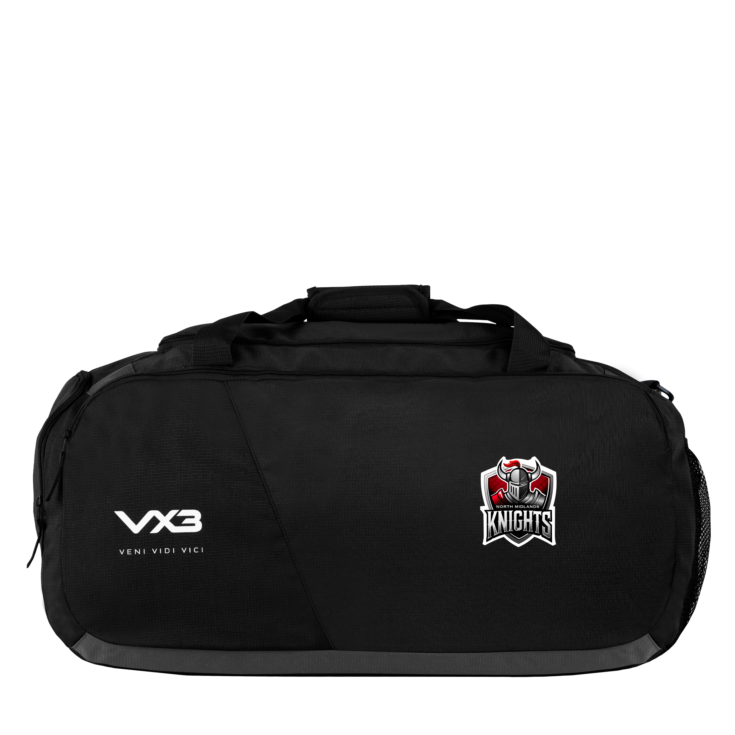 North Midlands Knights RL Performance Kit Bag Black/Dark