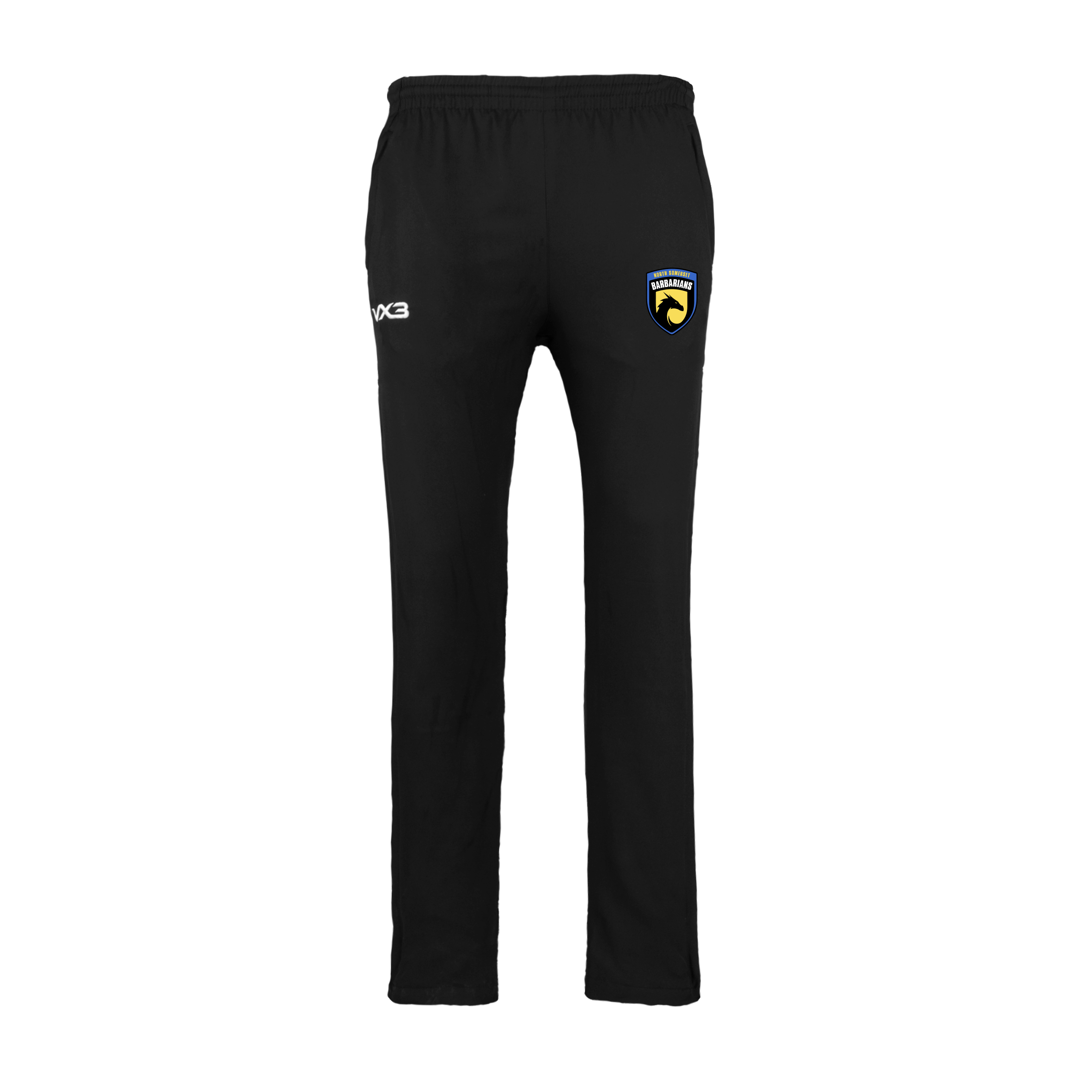 North Somerset Barbarians Braca Trackpant Black Youth
