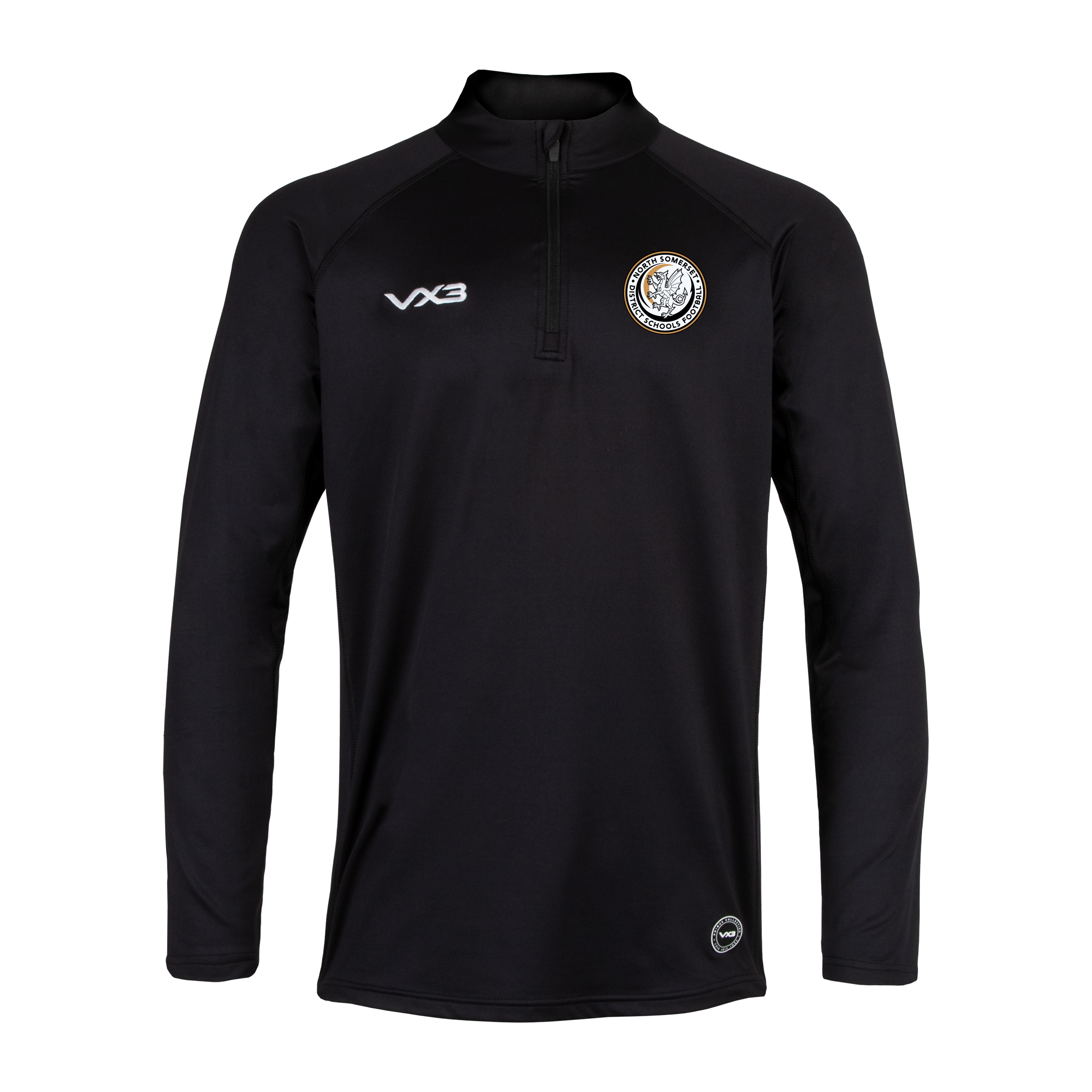 North Somerset District Schools Football Primus Youth Quarter Zip
