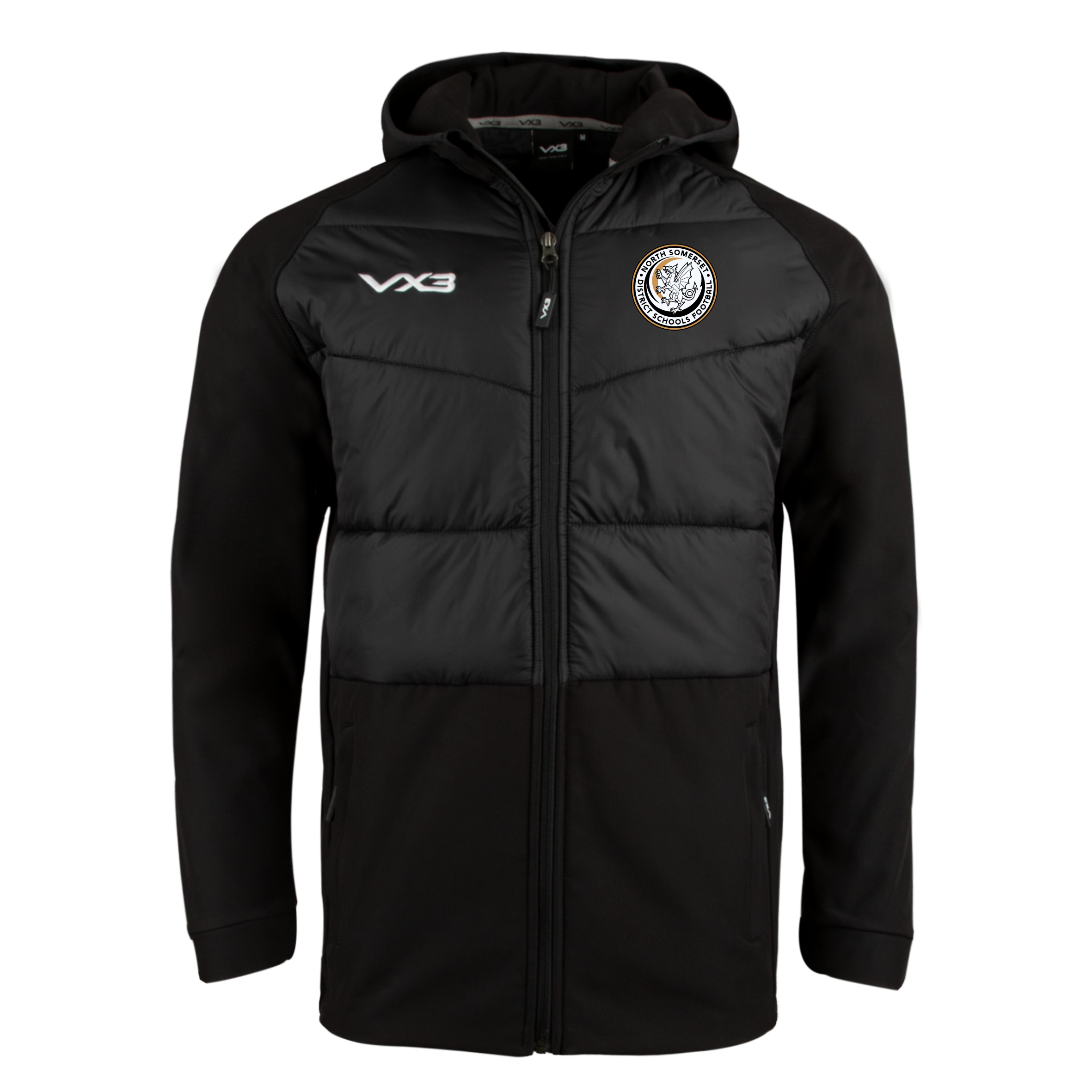 North Somerset District Schools Football Tempest Hybrid Jacket