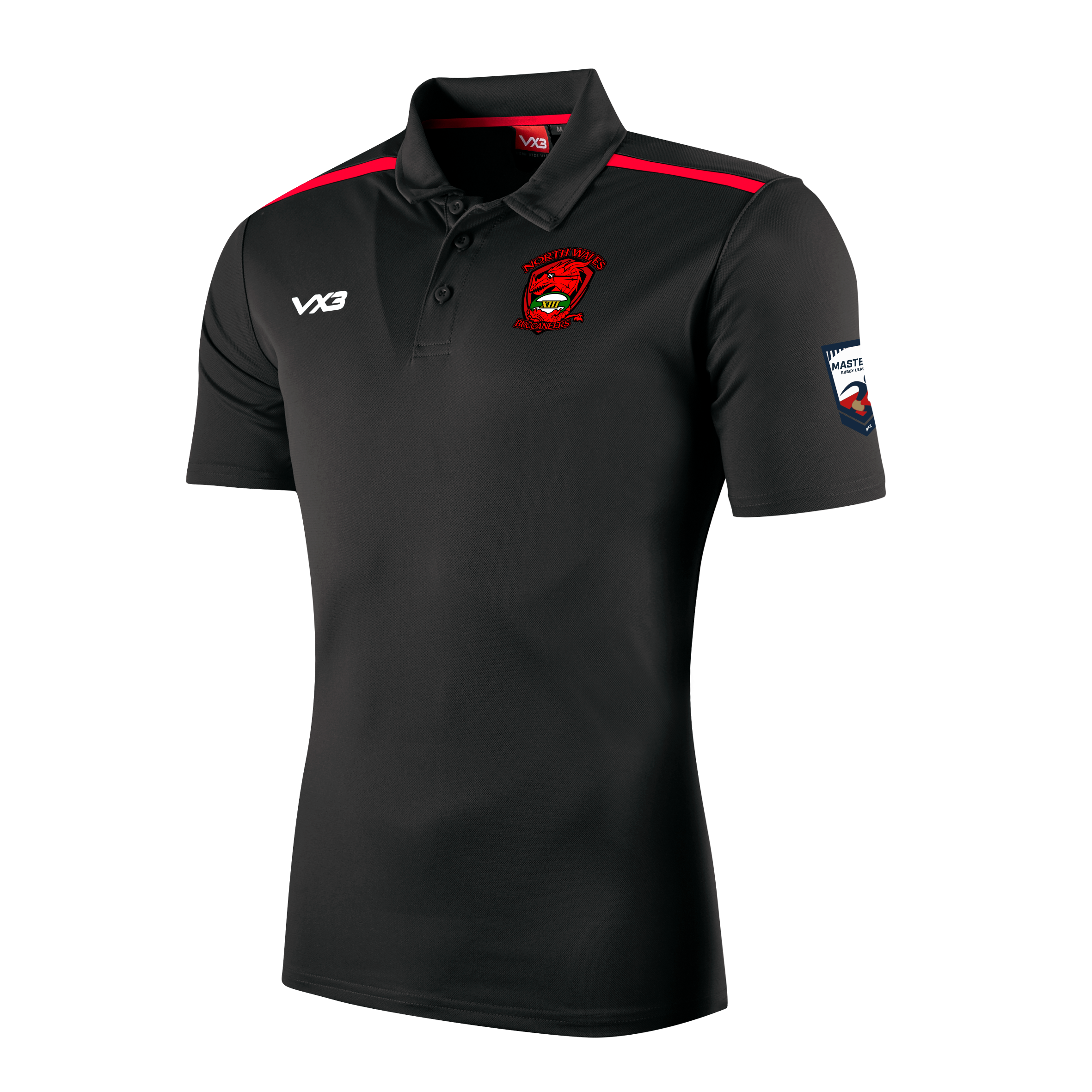 North Wales Buccaneers Fortis Polo