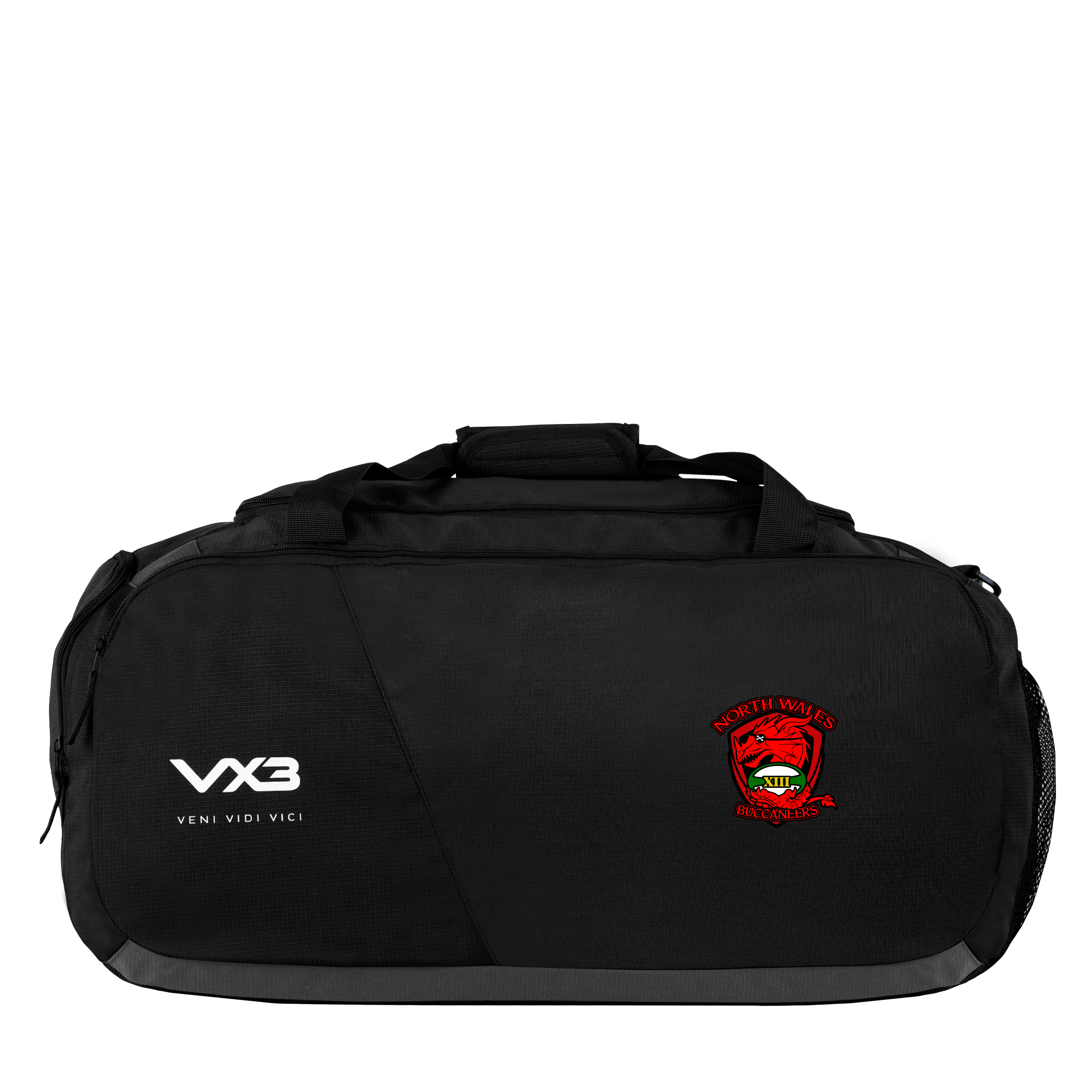 North Wales Buccaneers Performance Kit Bag Black/Dark