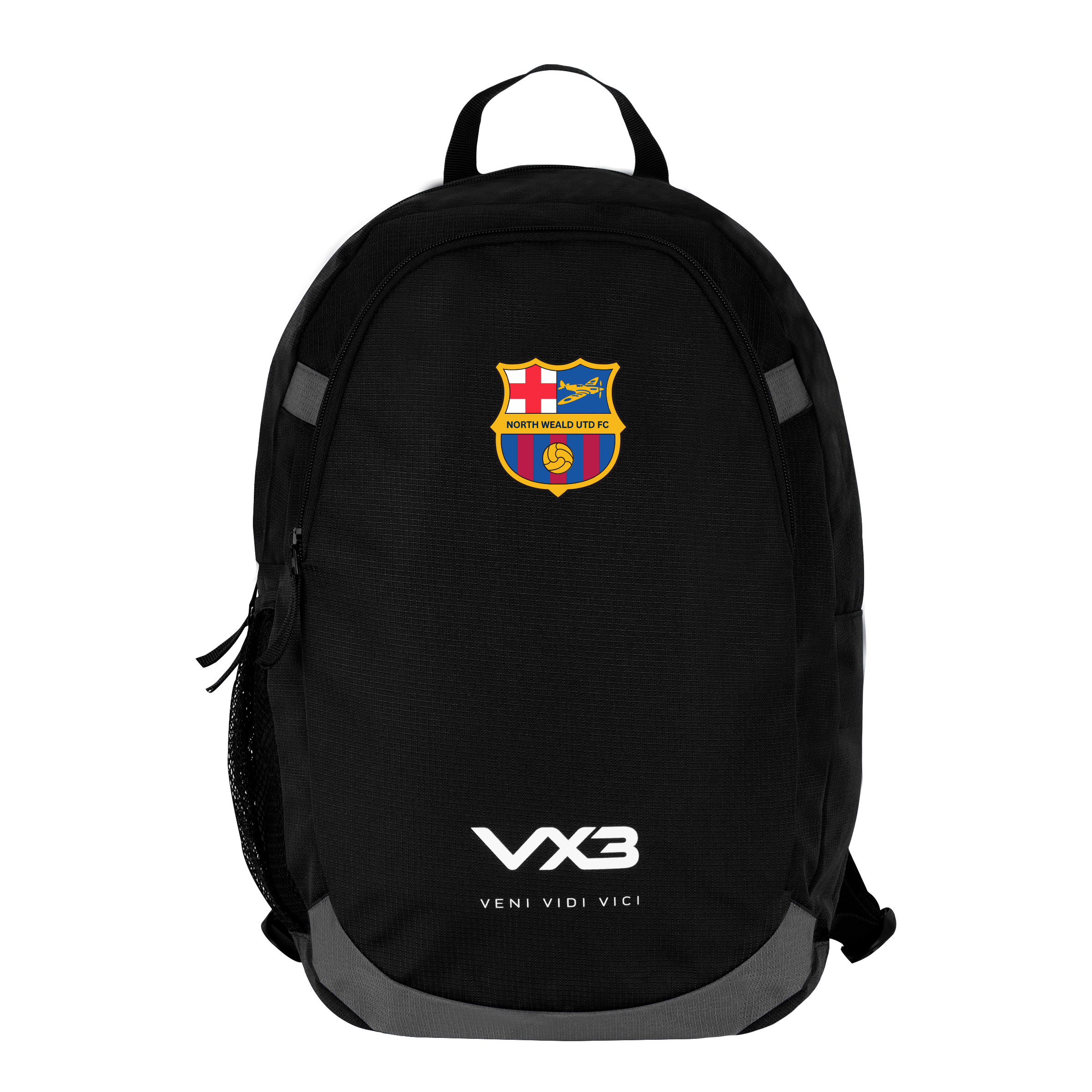 North Weald United FC Performance Backpack Black/Dark