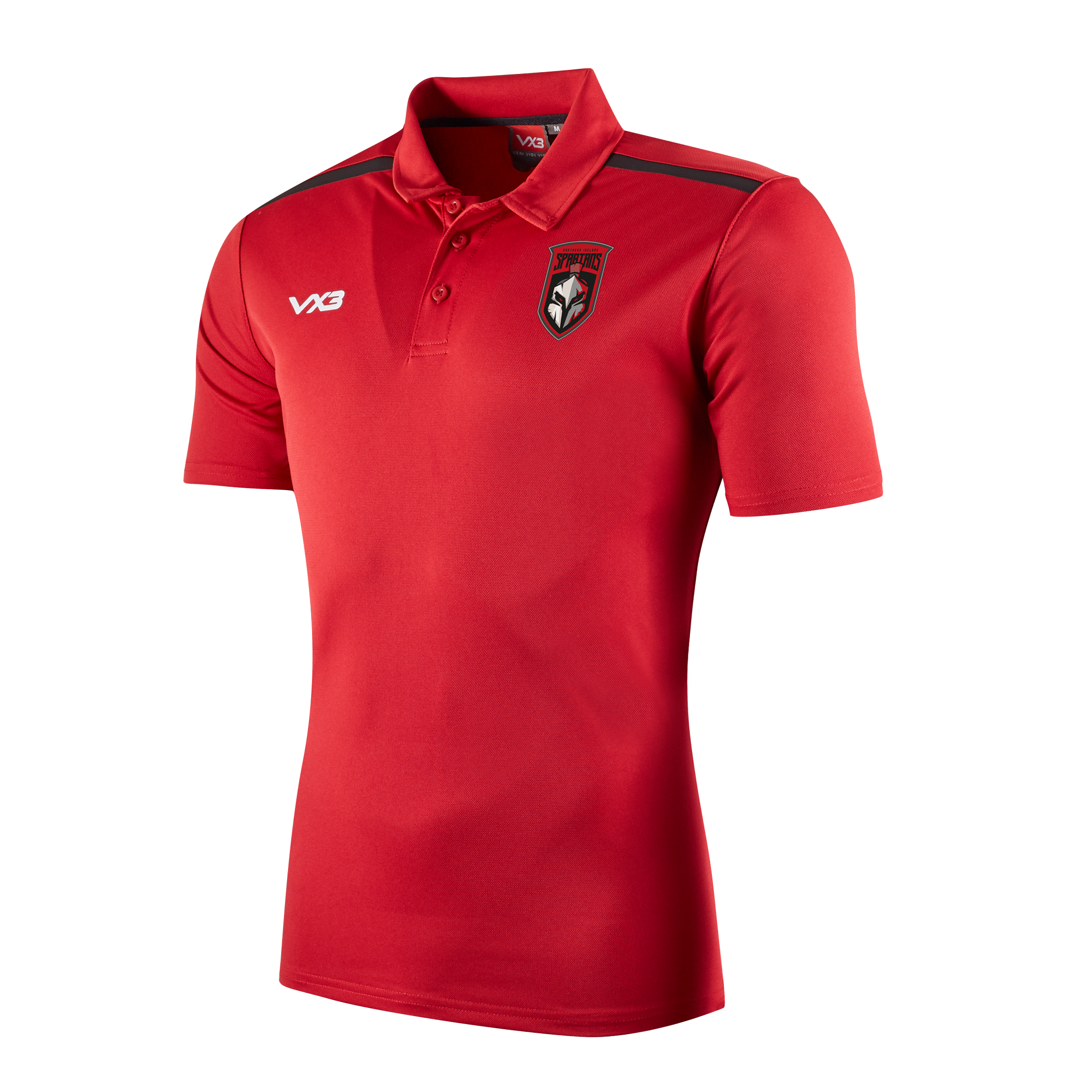 Northern Ireland Spartans Fortis Polo - Red/Black