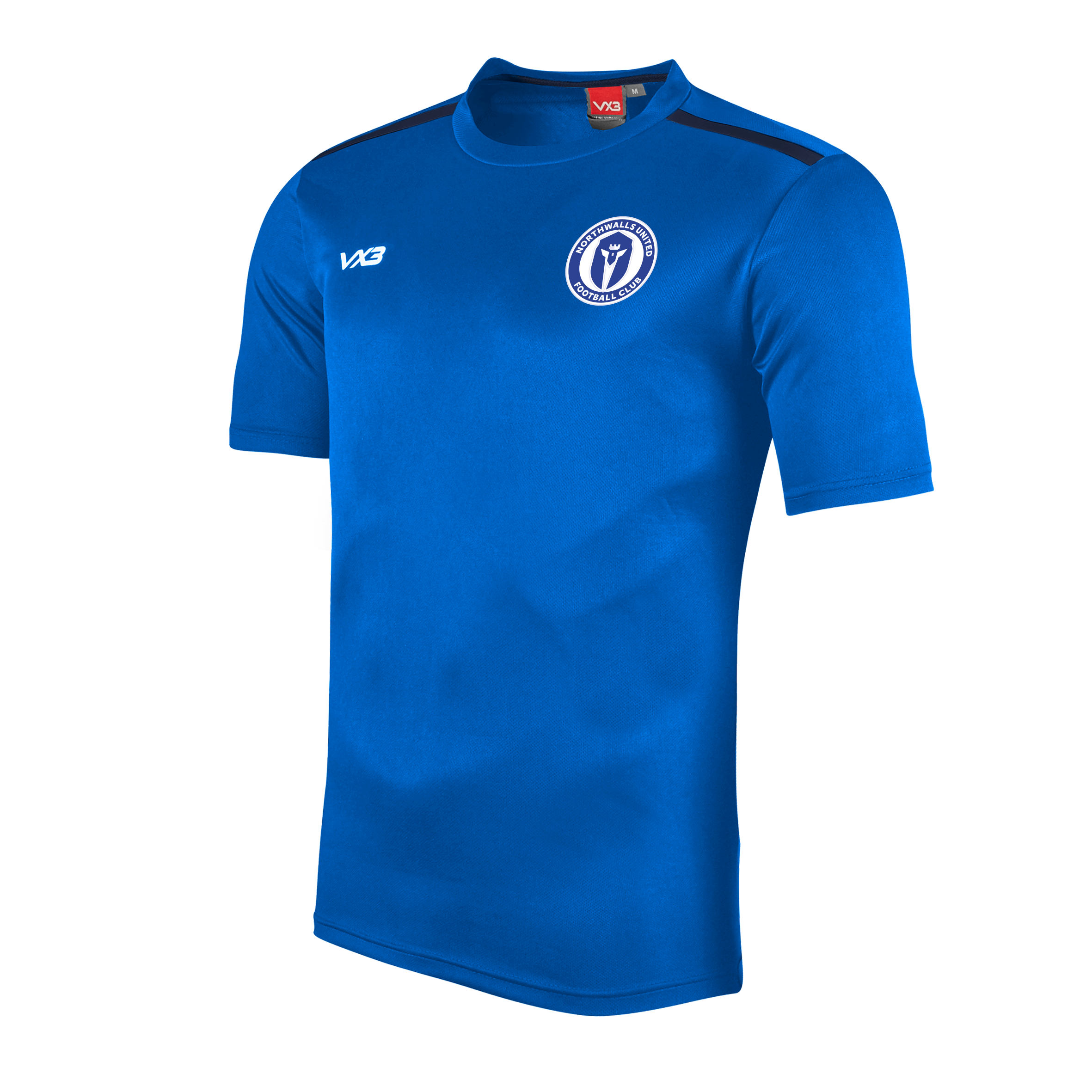 Northwalls United FC Fortis Tee Royal/Navy