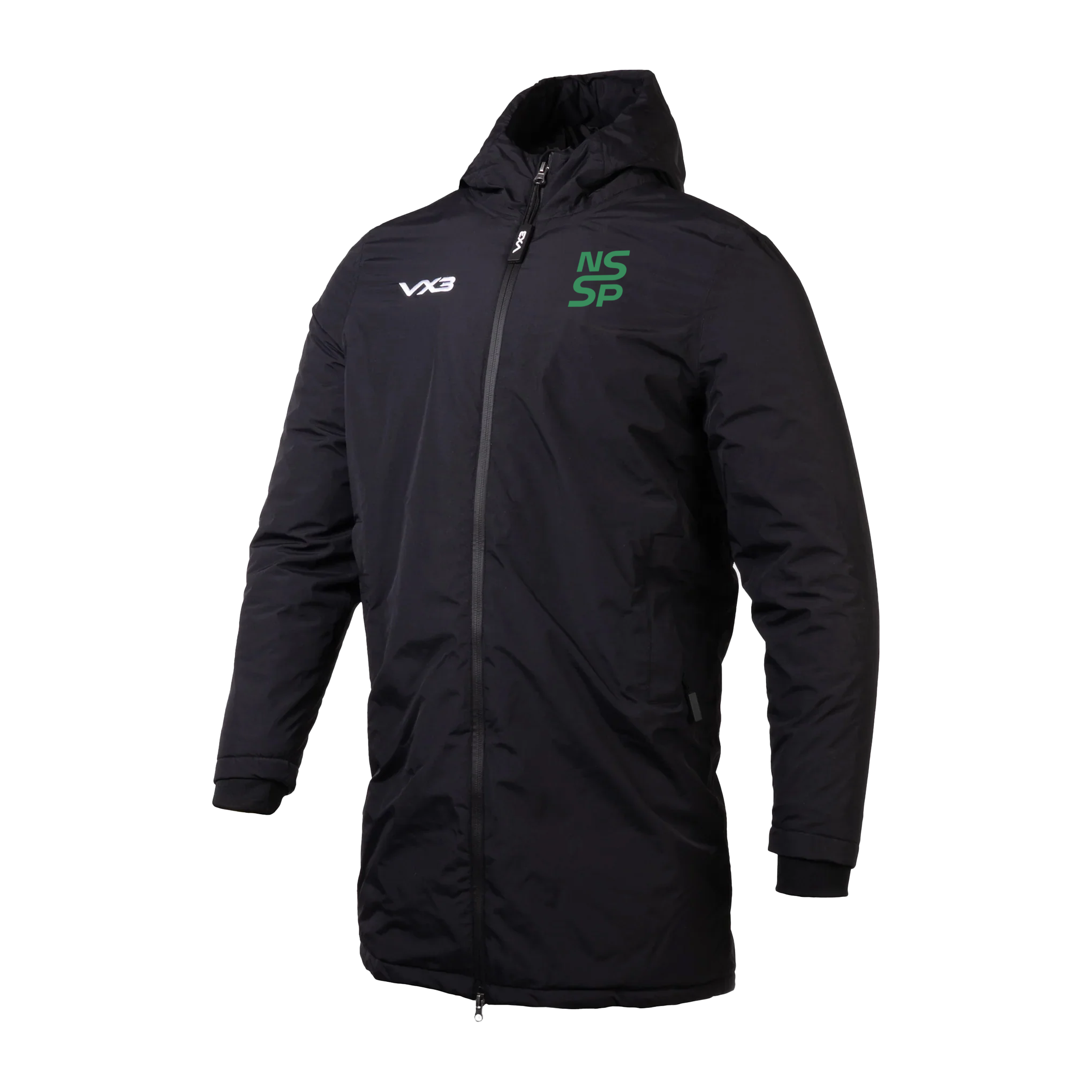 Norwich School Sport Nero Managers Jacket