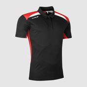 Novus Youth Polo Black/Red/White