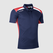 Novus Youth Polo Navy/Red/White